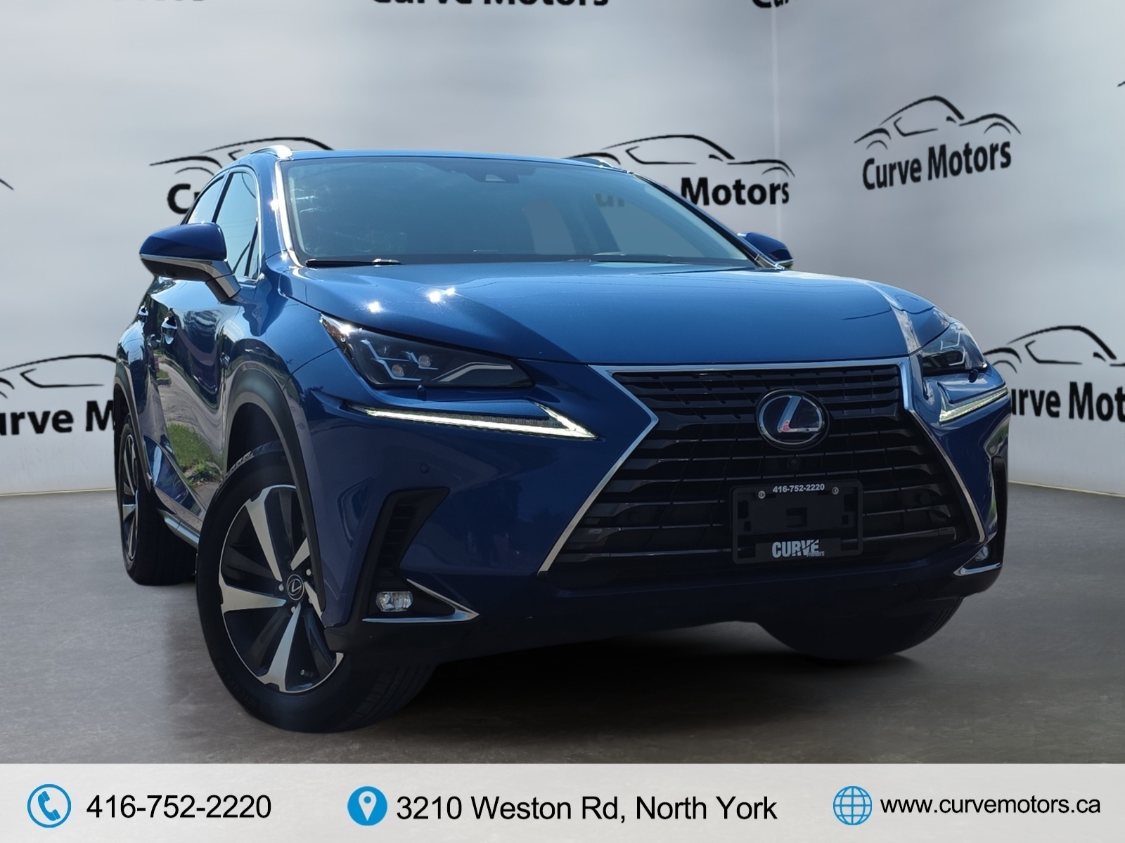 Metallic Ultra Blue 2021 Lexus NX Hybrid SUV / Crossover All-Wheel Drive Automatic