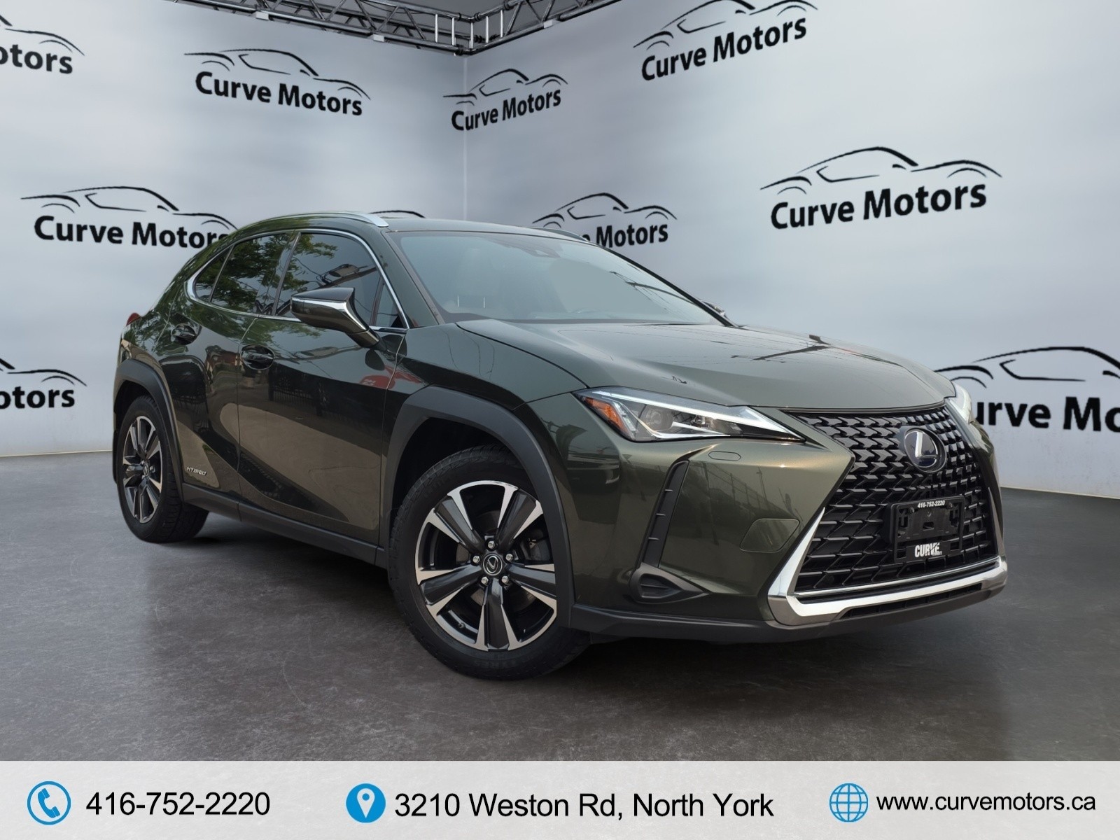 Metallic Sea Green 2021 Lexus UX Hybrid SUV / Crossover All-Wheel Drive Automatic