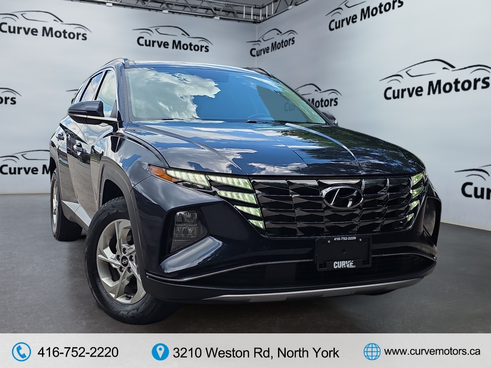 Blue 2024 Hyundai Tucson SUV / Crossover Automatic