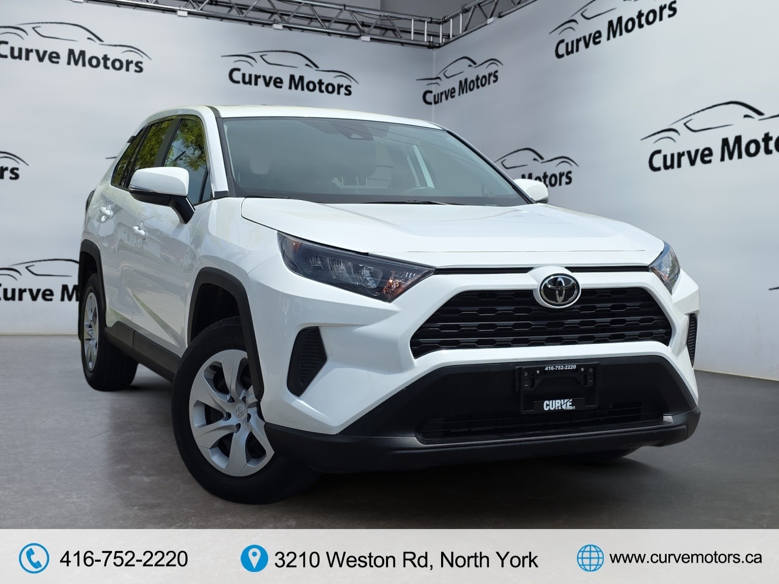 White 2024 Toyota RAV4 LE AWD SUV / Crossover All-Wheel Drive Automatic