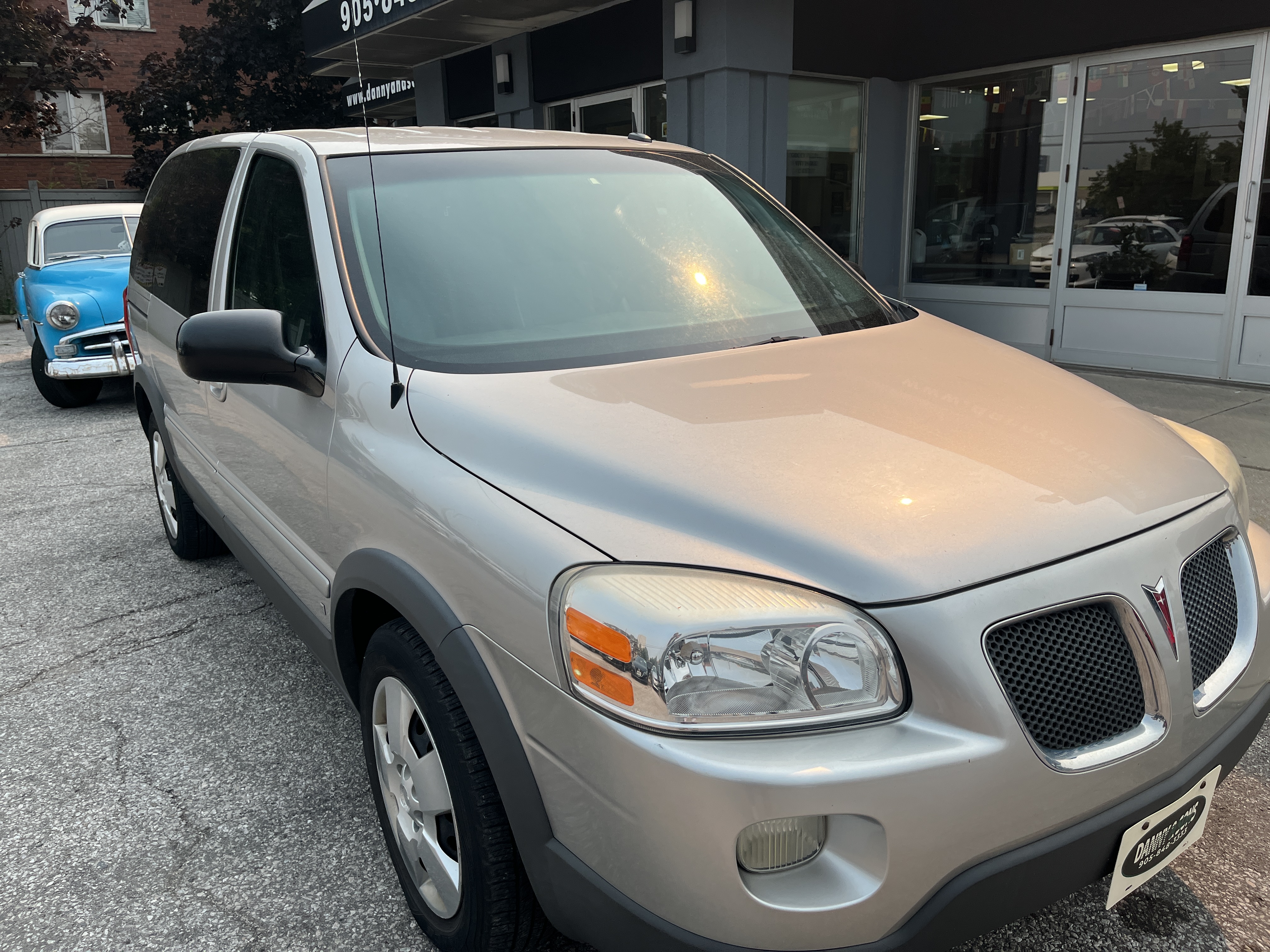 Gray 2007 Pontiac Montana SV6 Minivan Automatic