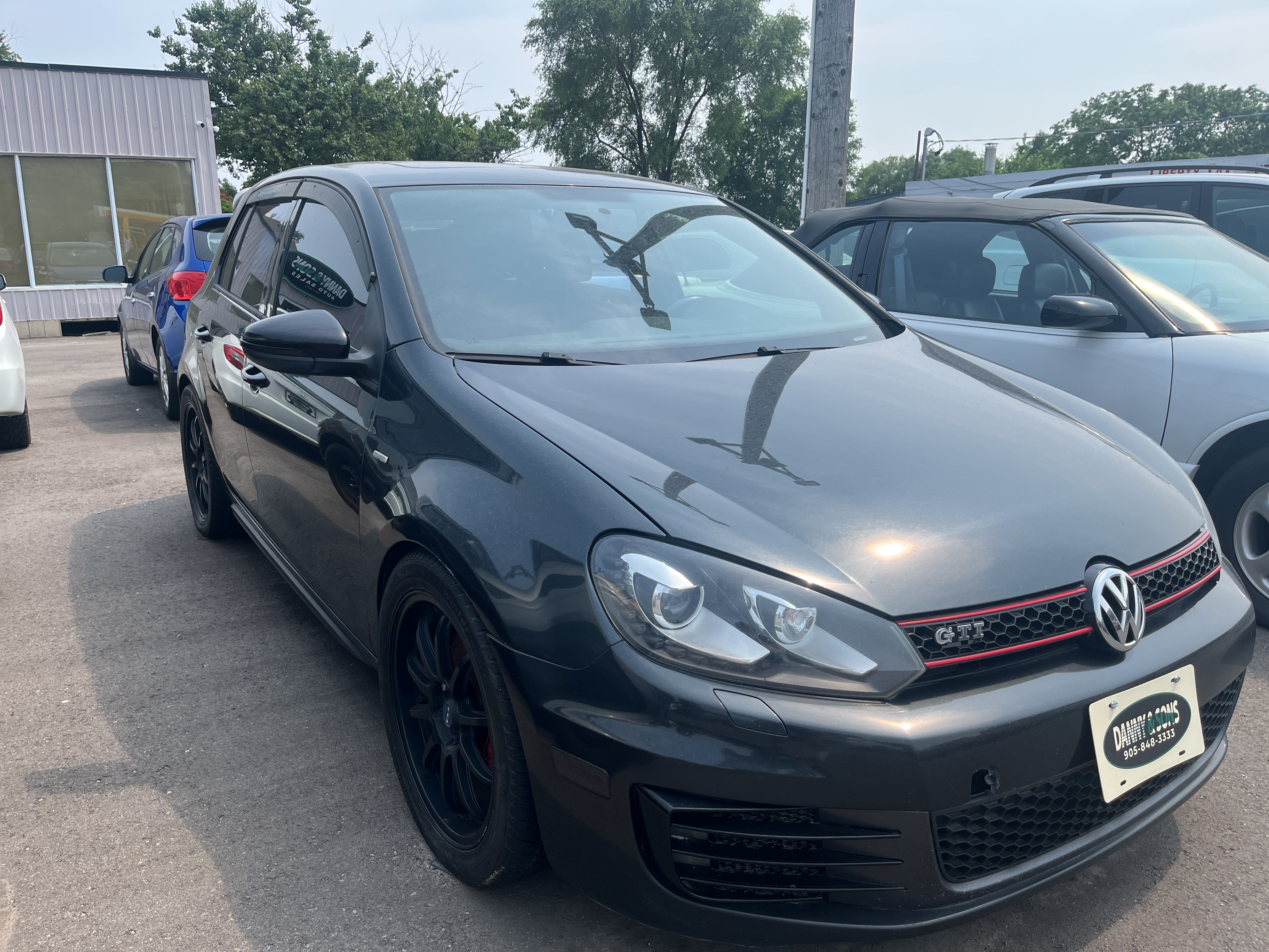 Gray 2013 Volkswagen Golf GTI Hatchback Manual