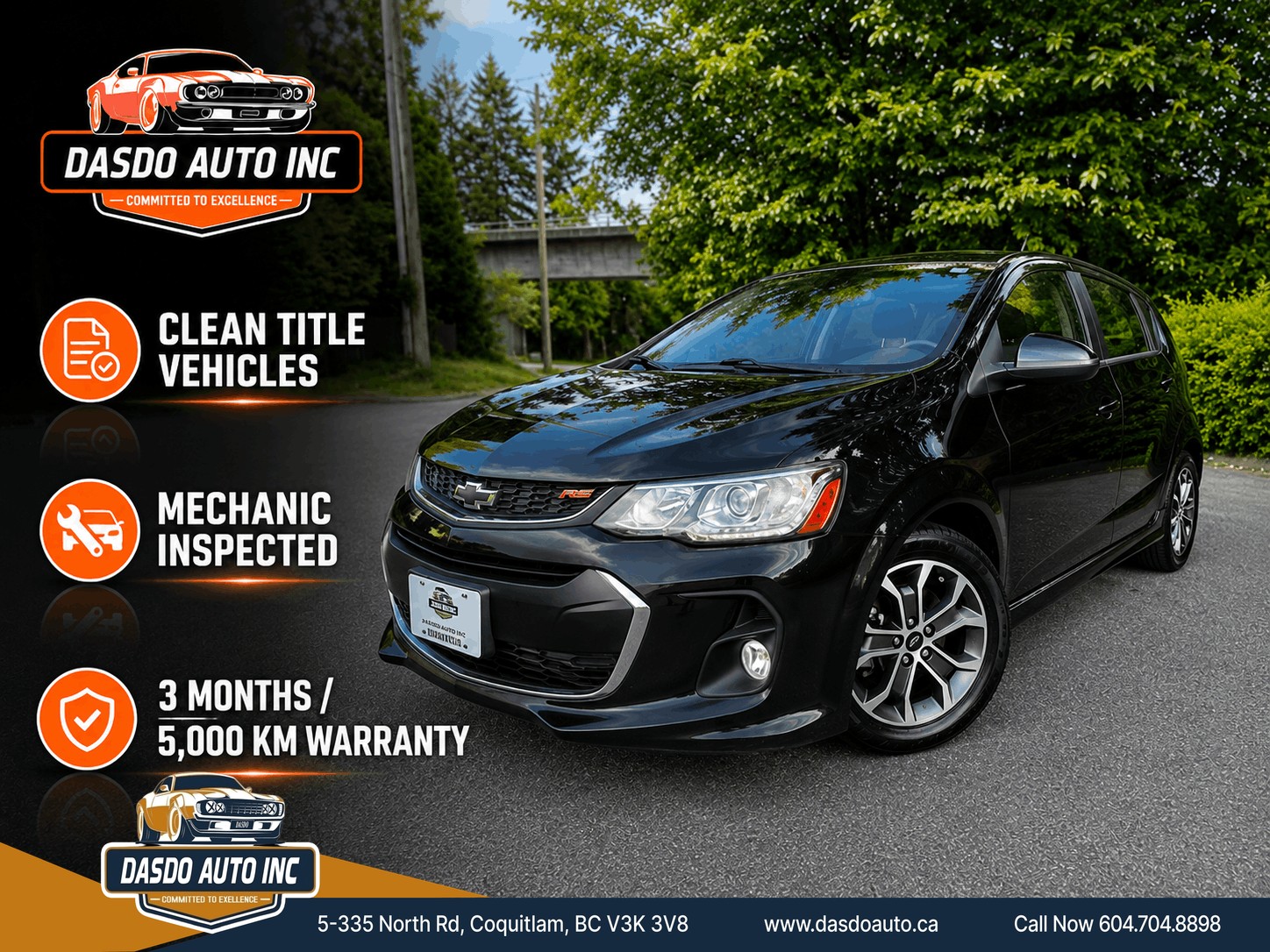 2018 CHEVROLET SONIC