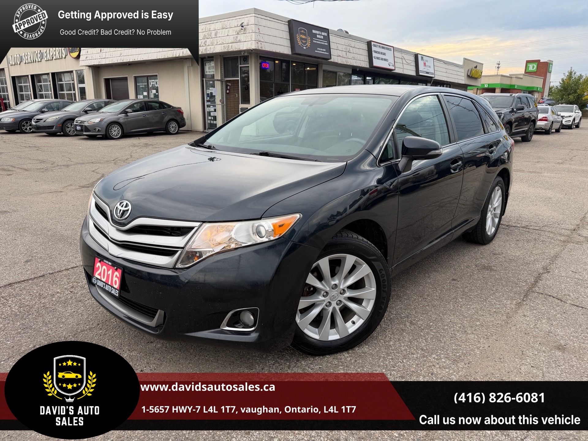 Blue 2016 Toyota Venza SUV / Crossover Automatic