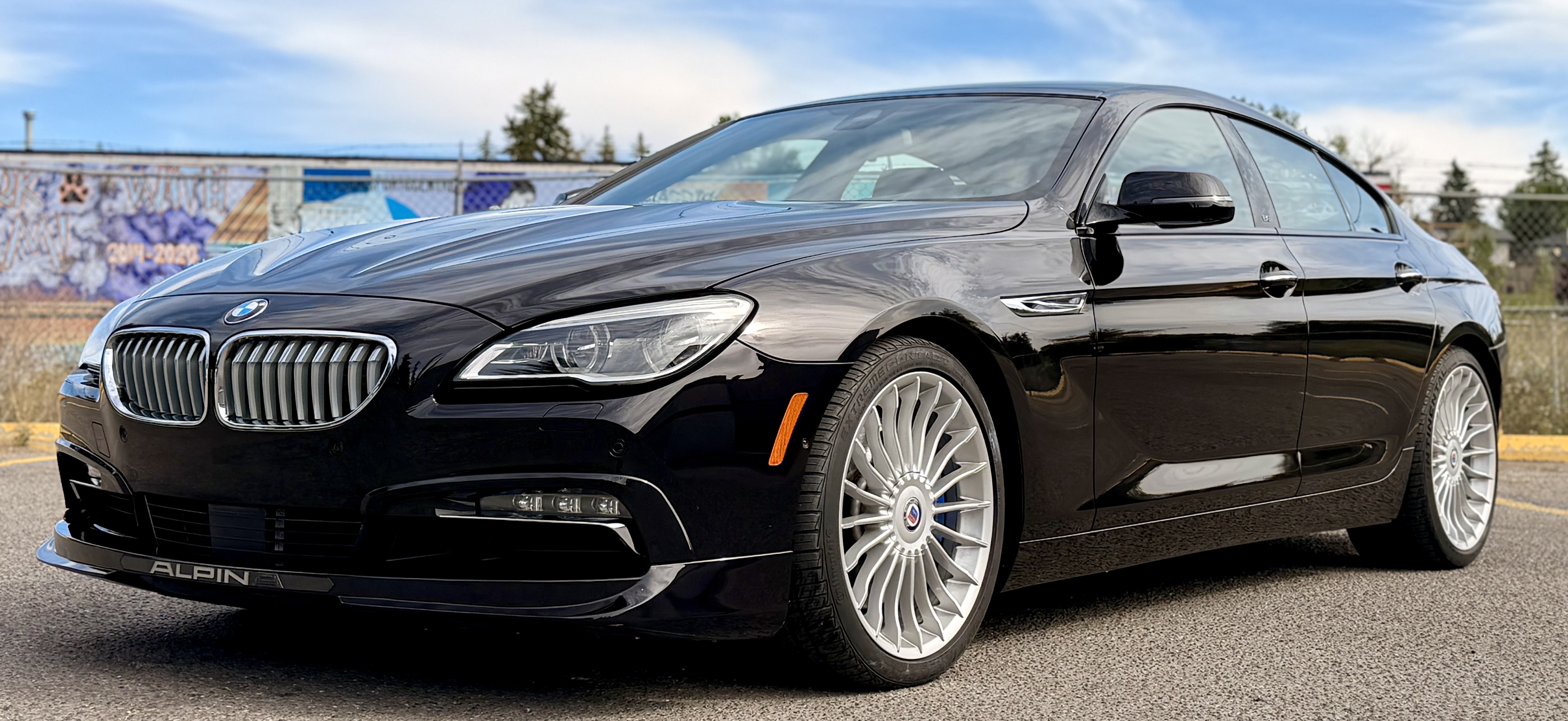 Black 2017 BMW 6 Series Sedan All-Wheel Drive Automatic