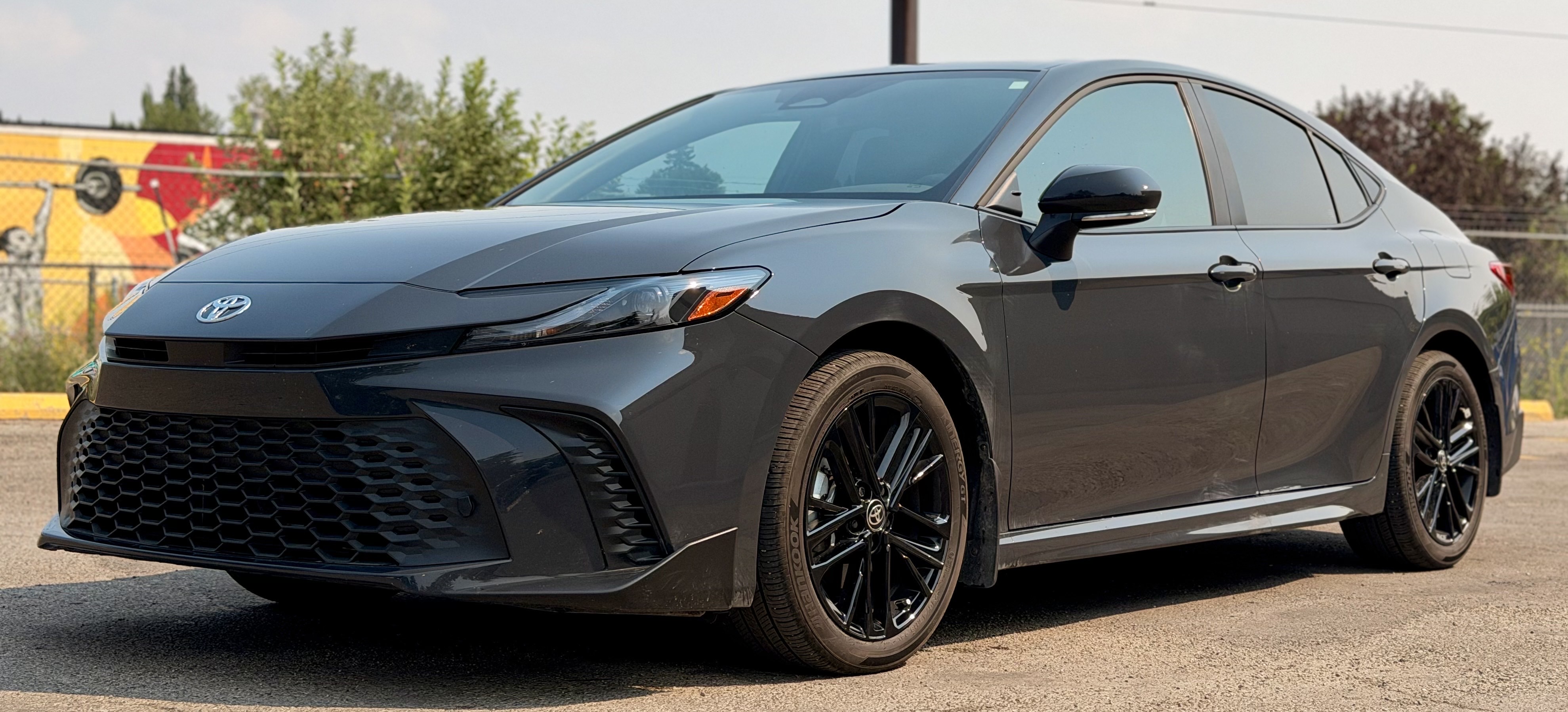 Gray 2025 Toyota Camry Sedan All-Wheel Drive Automatic