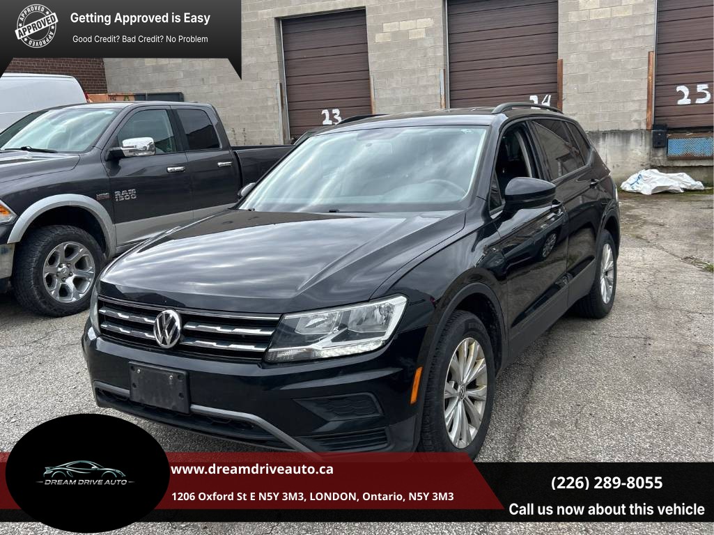 Black 2019 Volkswagen Tiguan SUV / Crossover Automatic