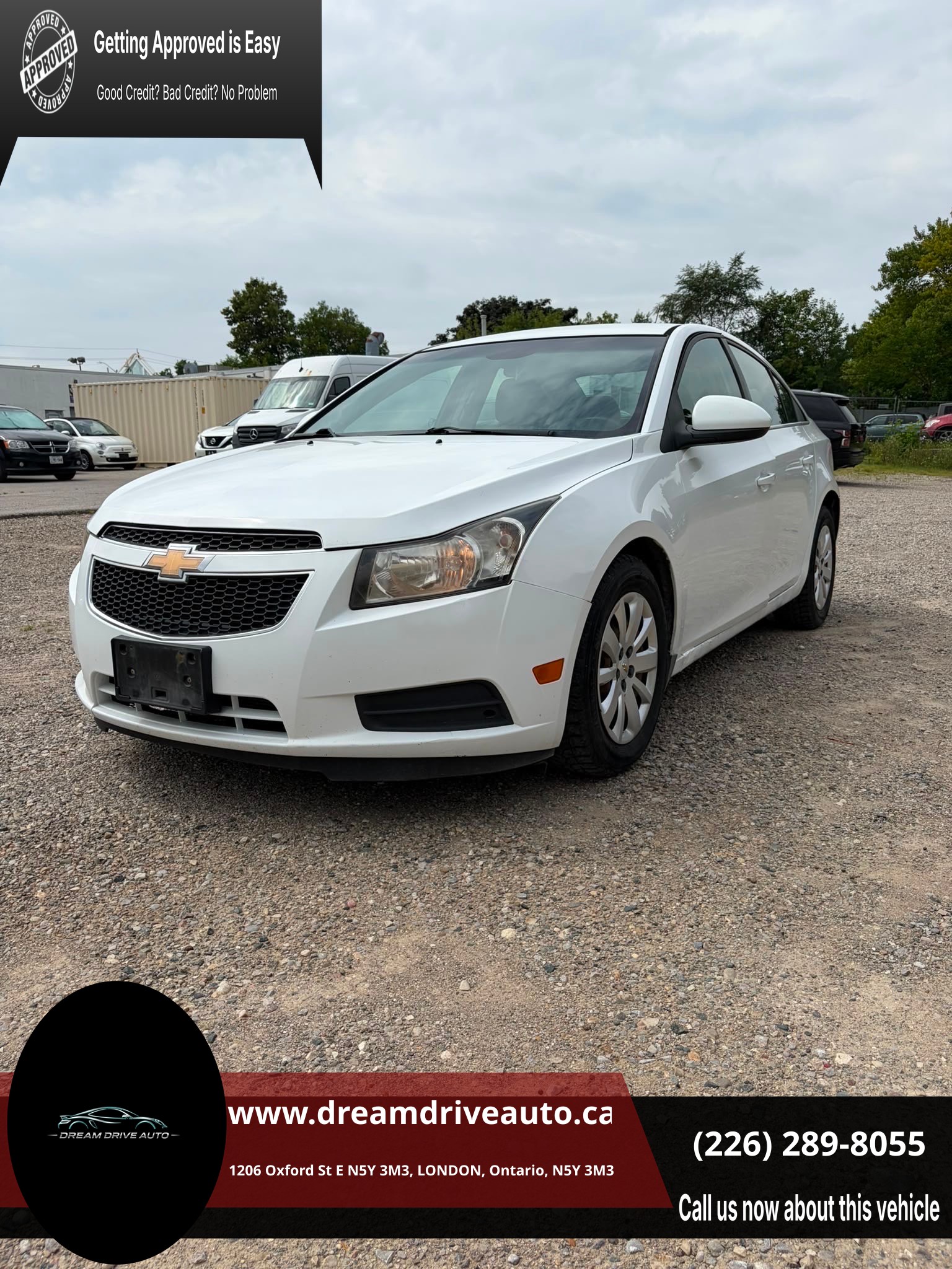 2011 Chevrolet Cruze 1LT Sedan FWD