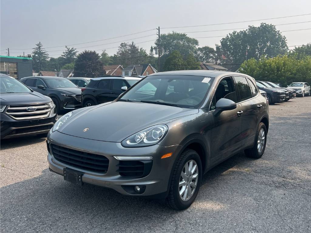 Gray 2016 Porsche Cayenne SUV / Crossover All-Wheel Drive Automatic