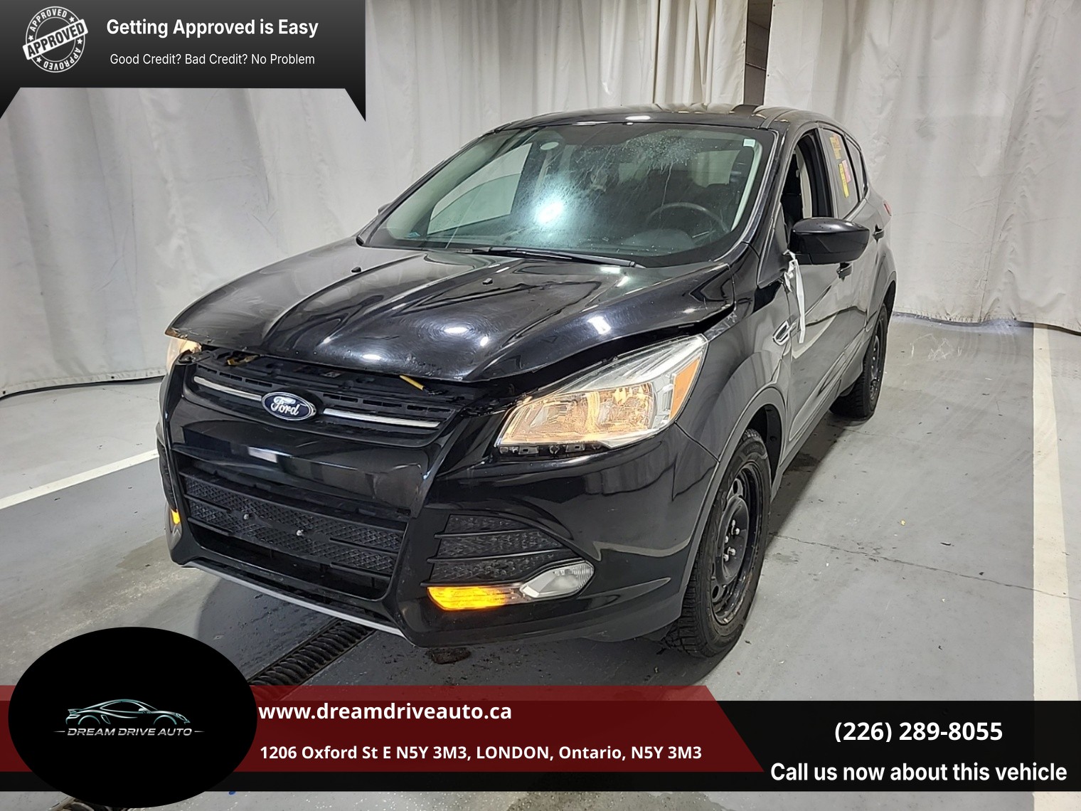 Black 2016 Ford Escape SUV / Crossover All-Wheel Drive Automatic