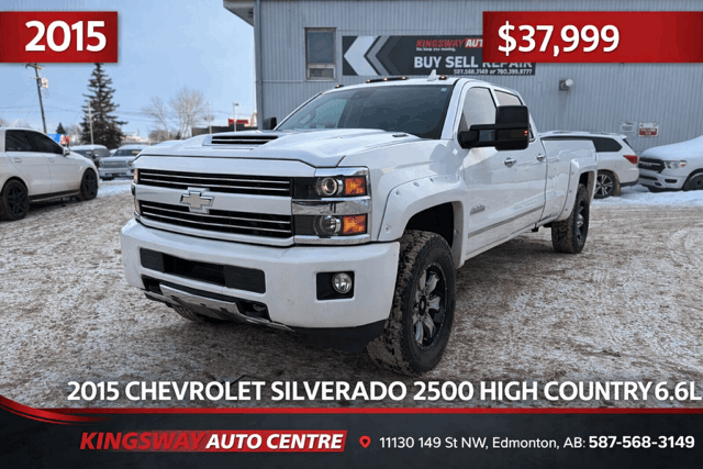 2015 Chevrolet Silverado 2500HD High Country Crew Cab 4WD
