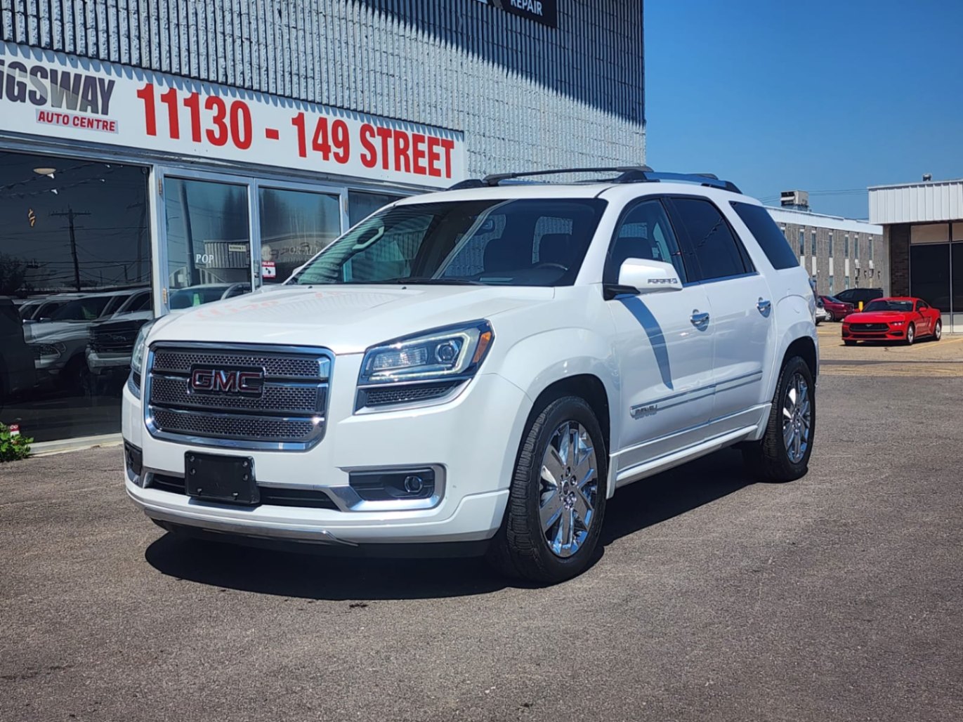 White 2016 GMC Acadia SUV / Crossover All-Wheel Drive Automatic