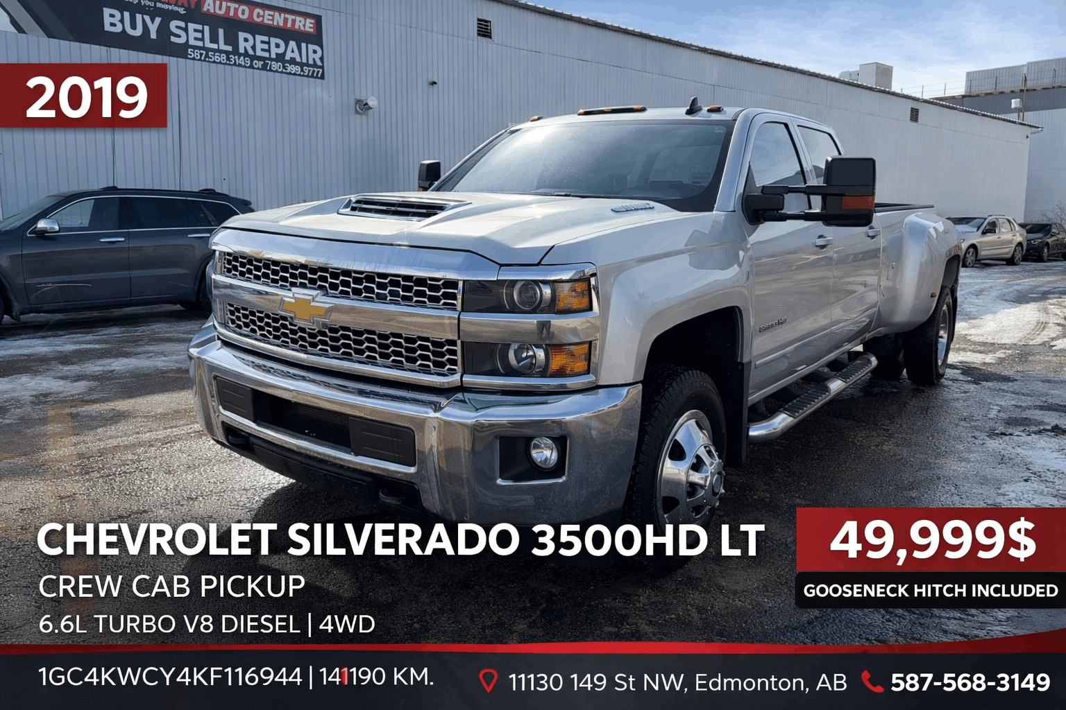 Chevrolet Silverado 3500HD LT Crew Cab 4WD