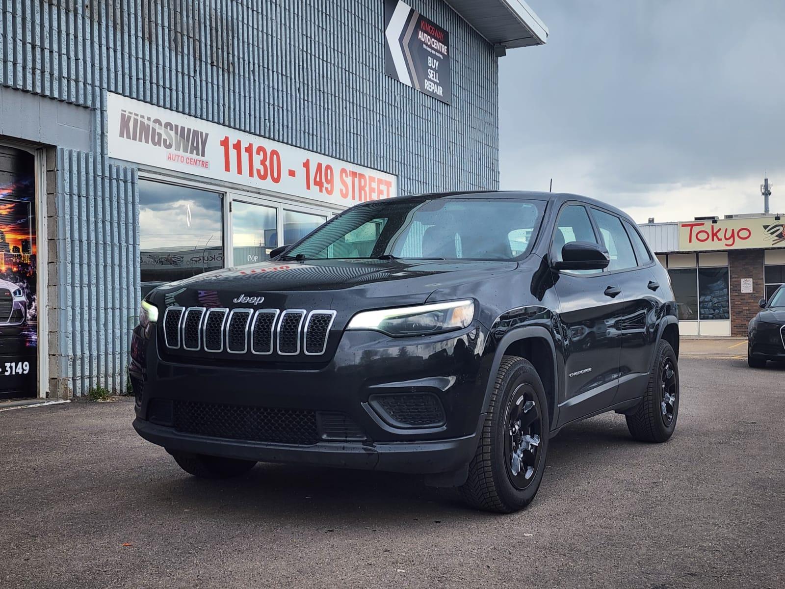 Black 2020 Jeep Cherokee Sport 4WD SUV / Crossover Automatic