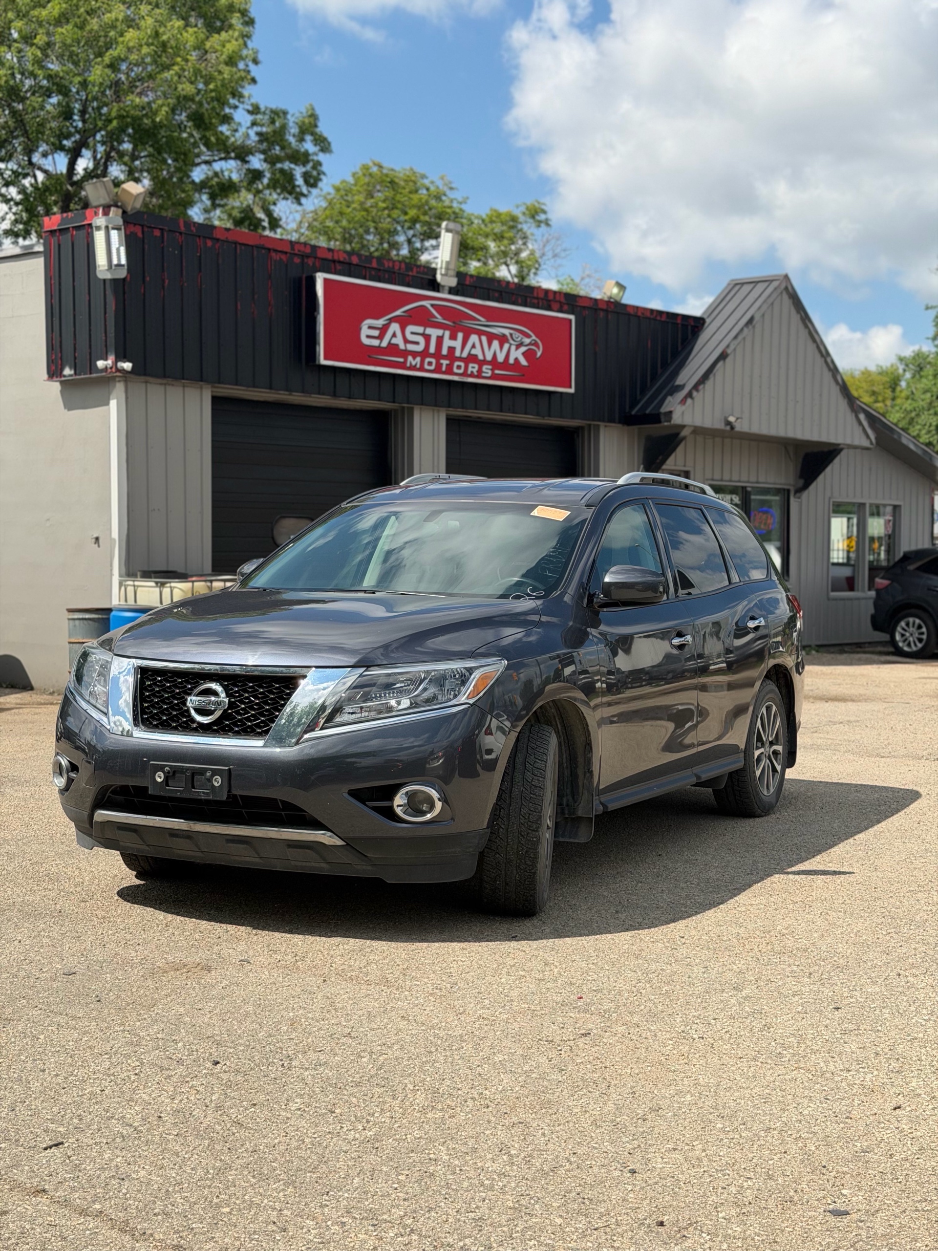 Blue 2014 Nissan Pathfinder SUV / Crossover Four-Wheel Drive Automatic