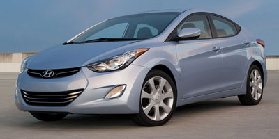 Metallic Silver 2012 Hyundai Elantra Limited FWD Sedan Front-Wheel Drive Automatic