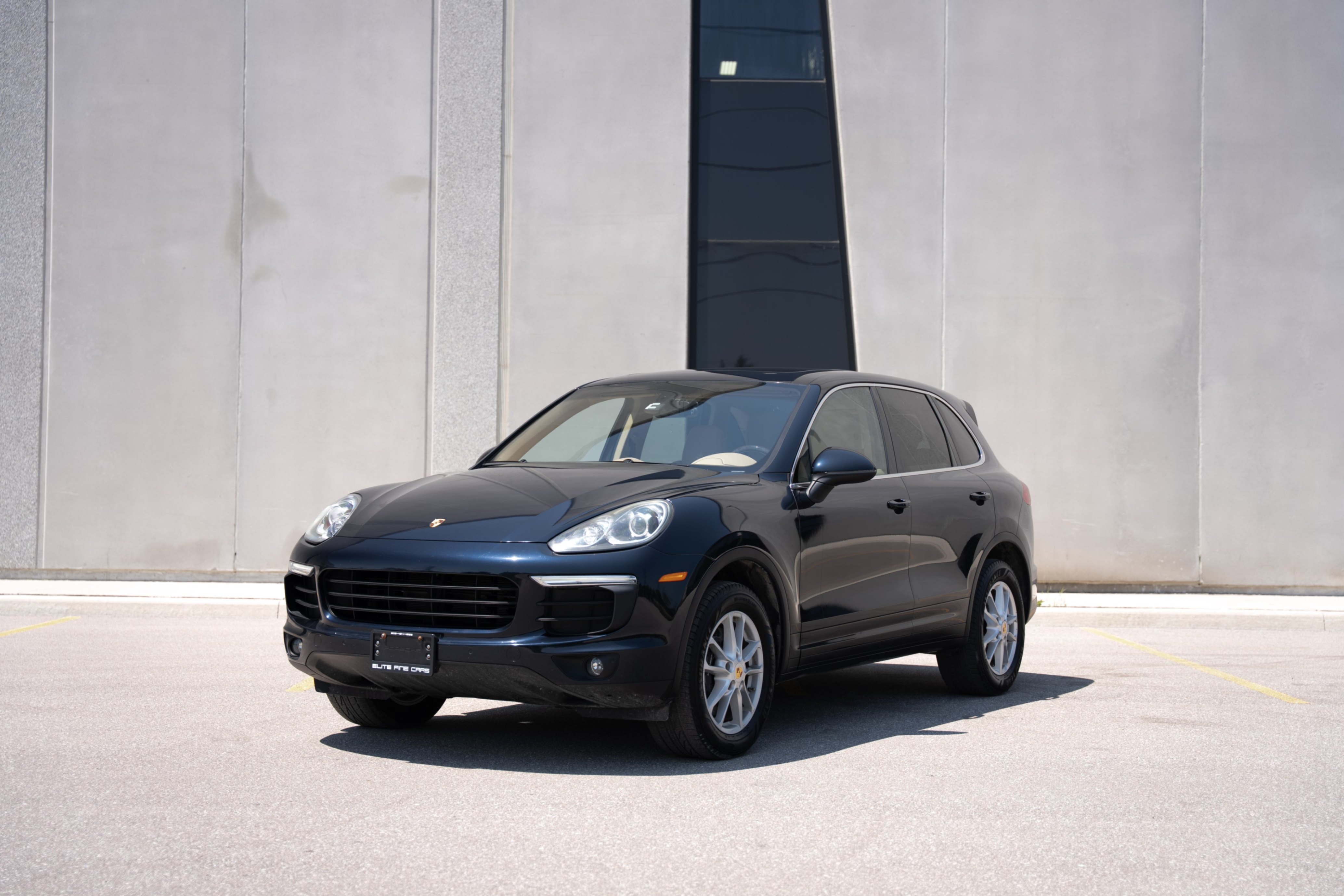Black 2016 Porsche Cayenne SUV / Crossover All-Wheel Drive Automatic