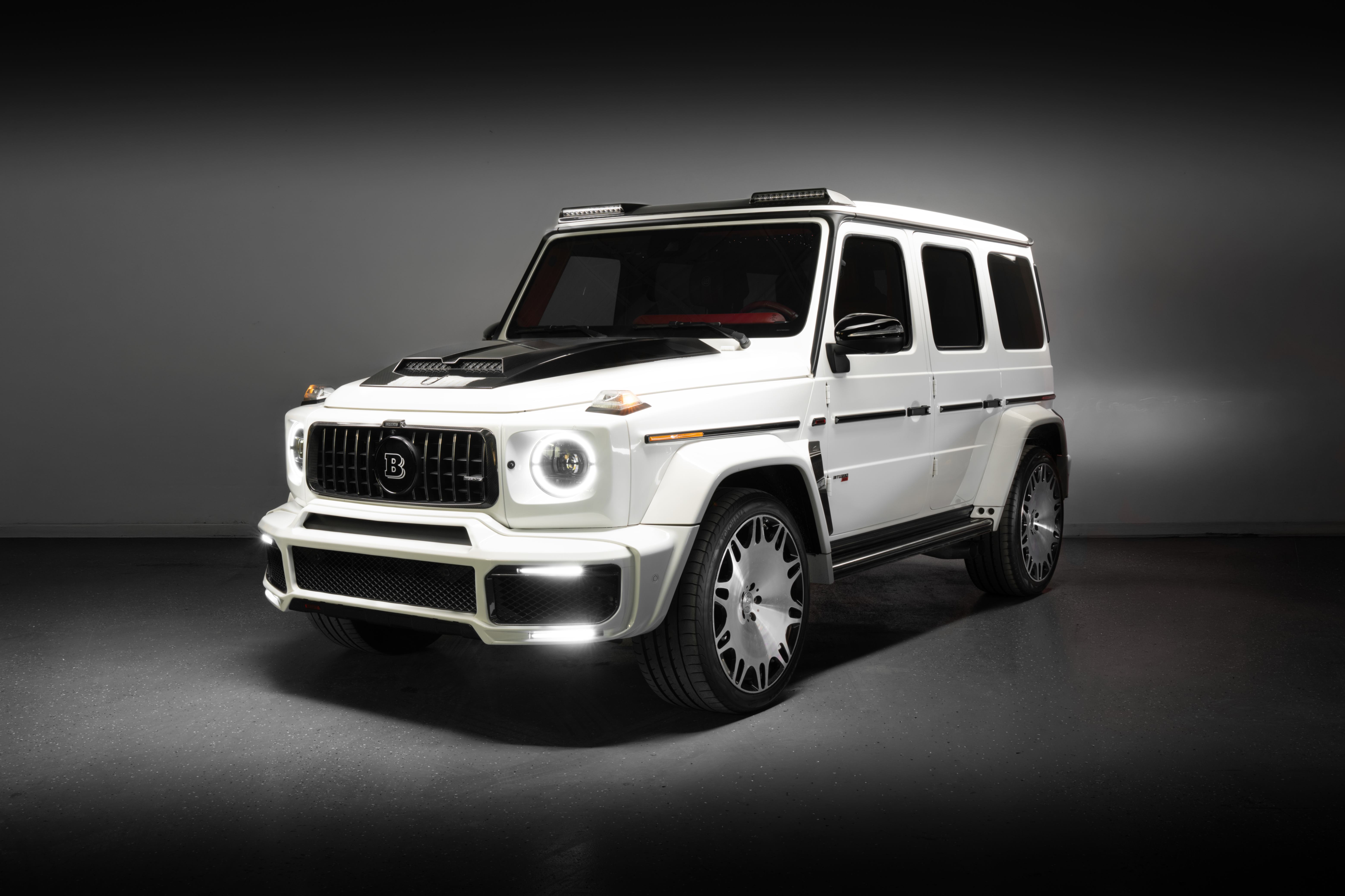 White 2019 Mercedes-Benz G-Class SUV / Crossover All-Wheel Drive Automatic