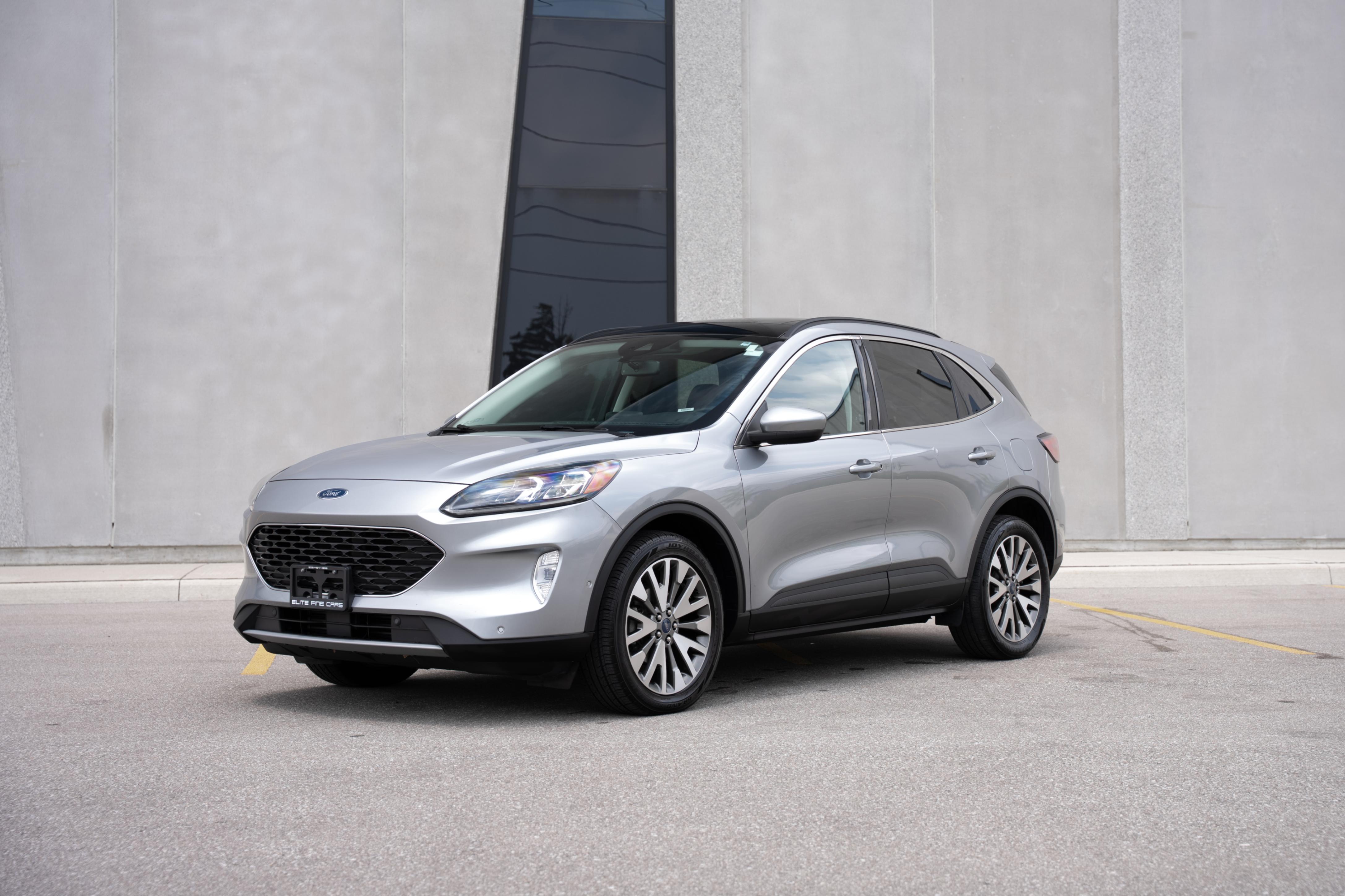Silver 2021 Ford Escape SUV / Crossover All-Wheel Drive Automatic