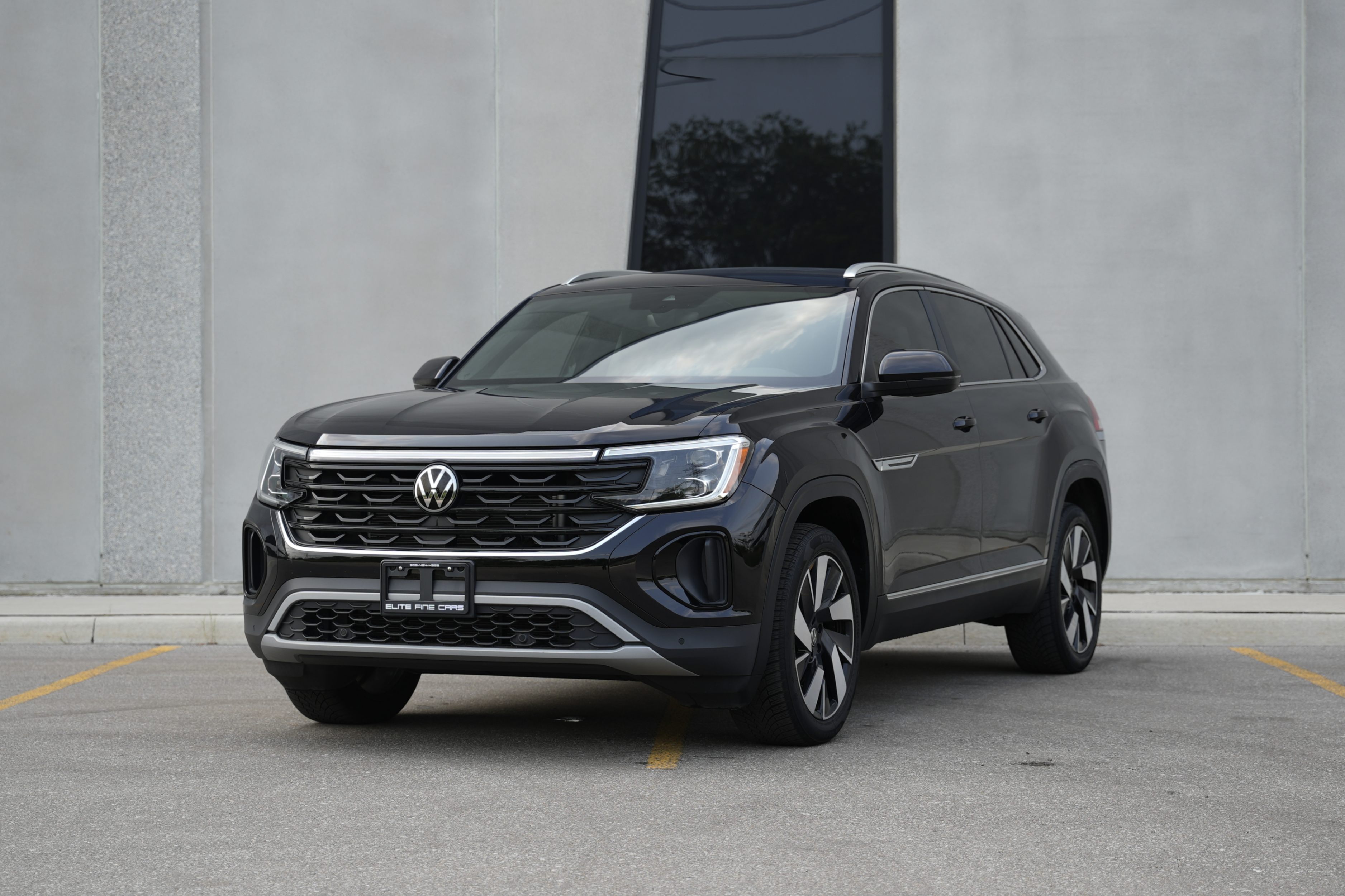 Gray 2024 Volkswagen Atlas Cross Sport SUV / Crossover  Automatic