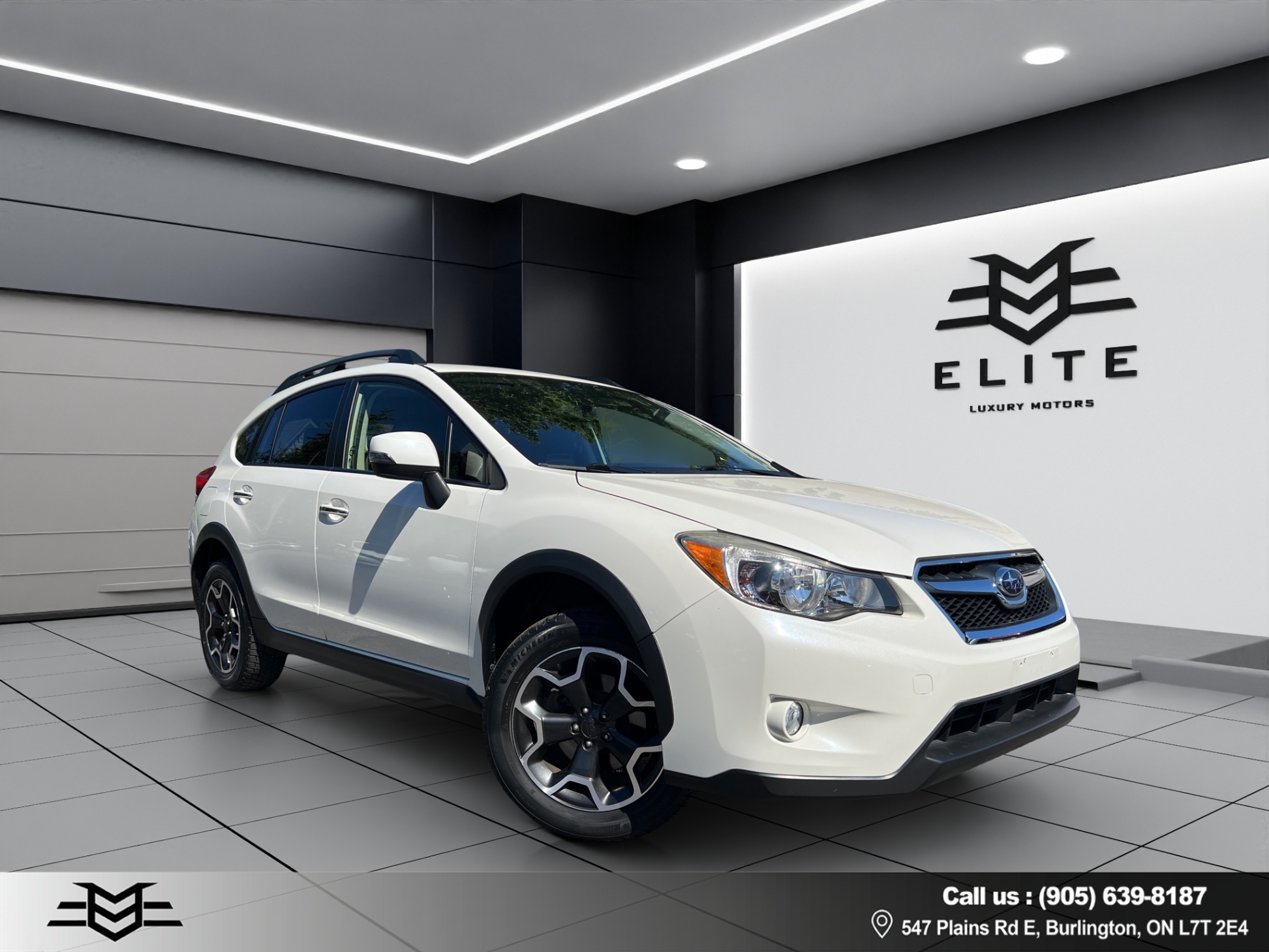 White 2014 Subaru Crosstrek SUV / Crossover All-Wheel Drive Automatic