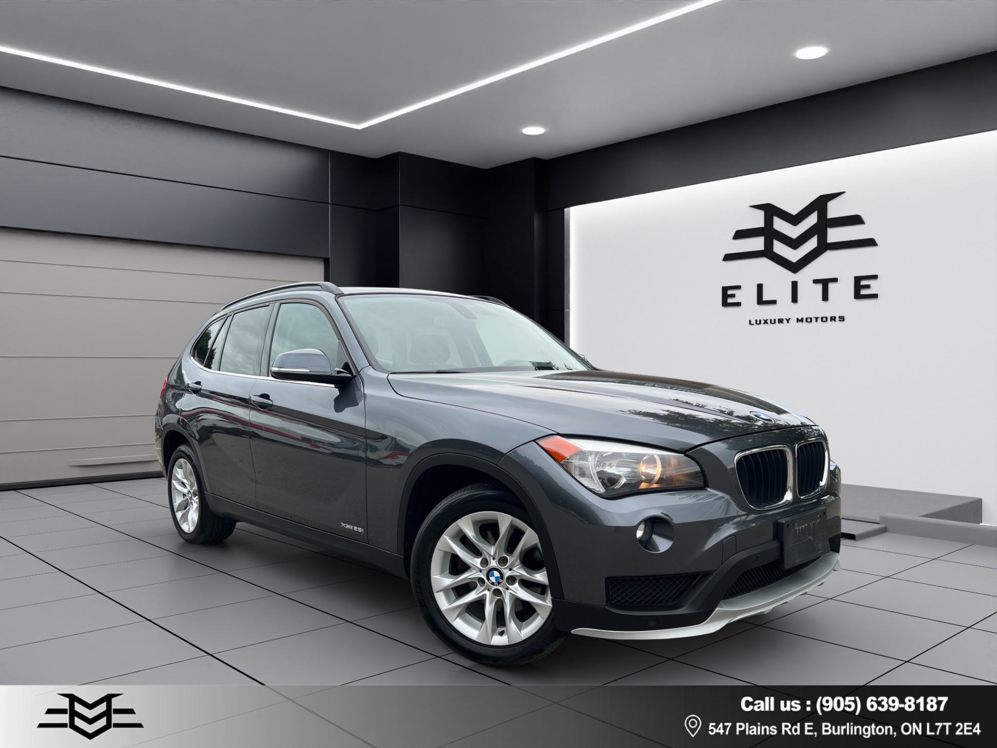Gray 2015 BMW X1 SUV / Crossover All-Wheel Drive Automatic