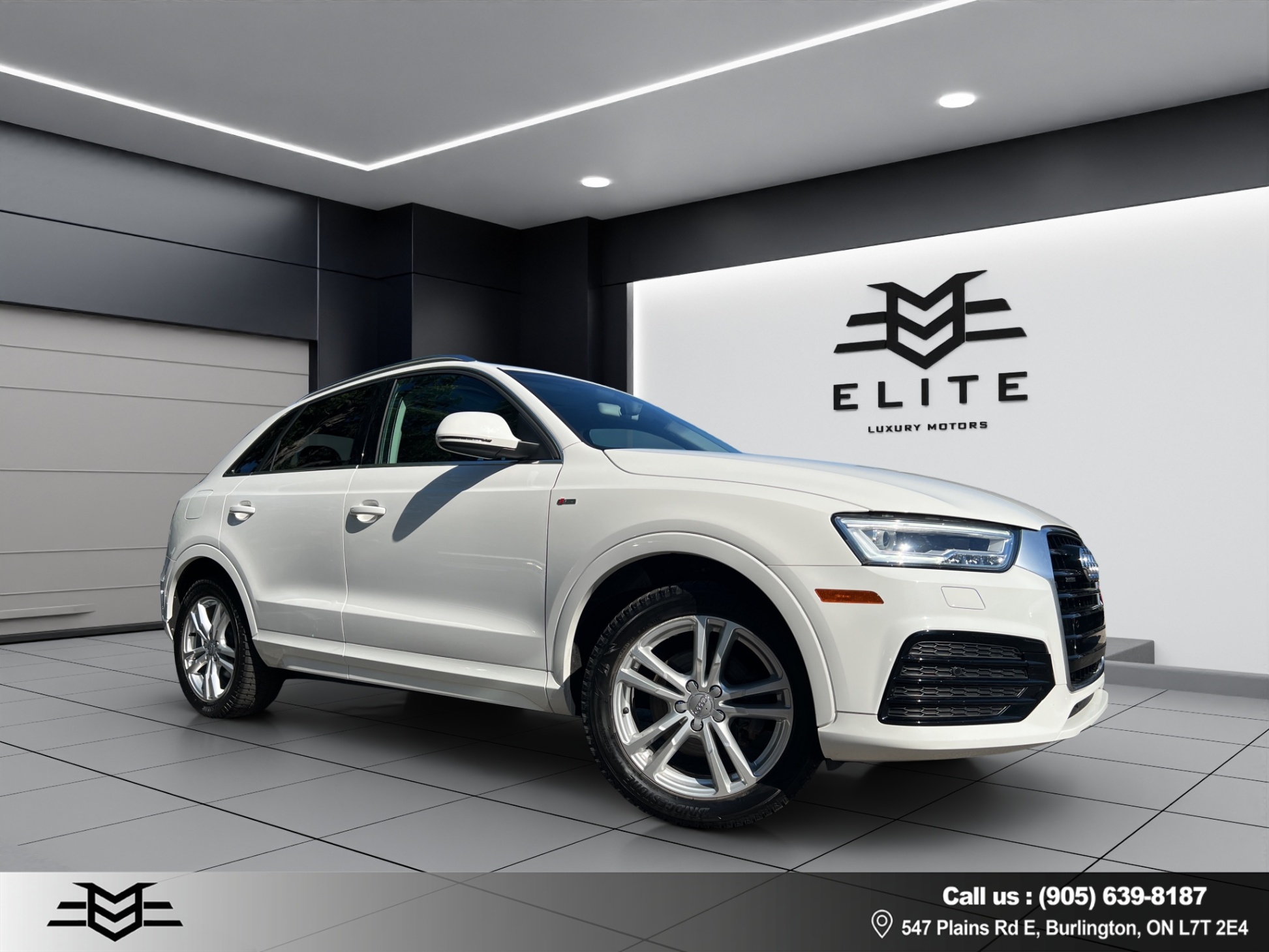 White 2016 Audi Q3 SUV / Crossover Automatic