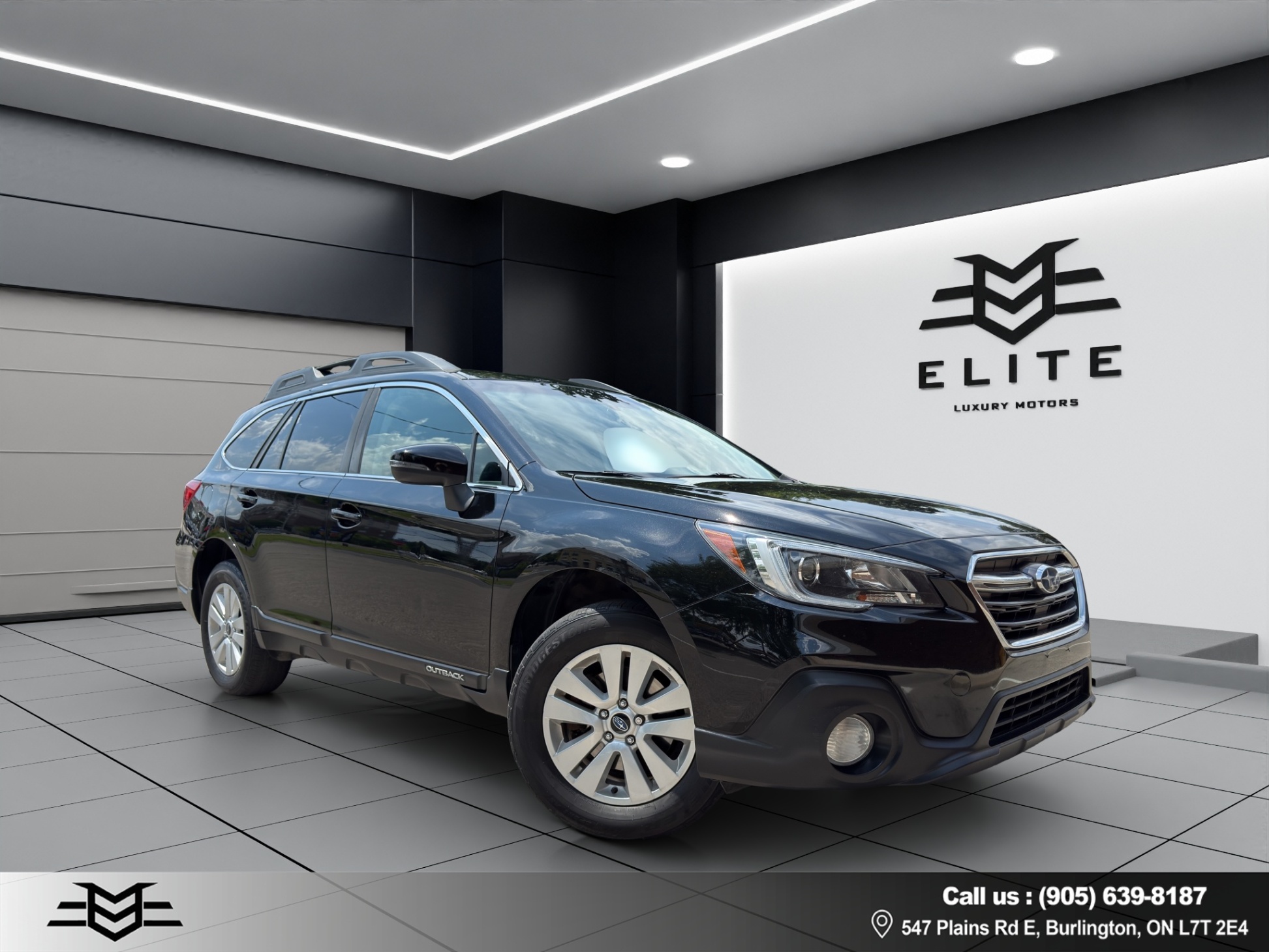 Black 2018 Subaru Outback Wagon All-Wheel Drive Automatic