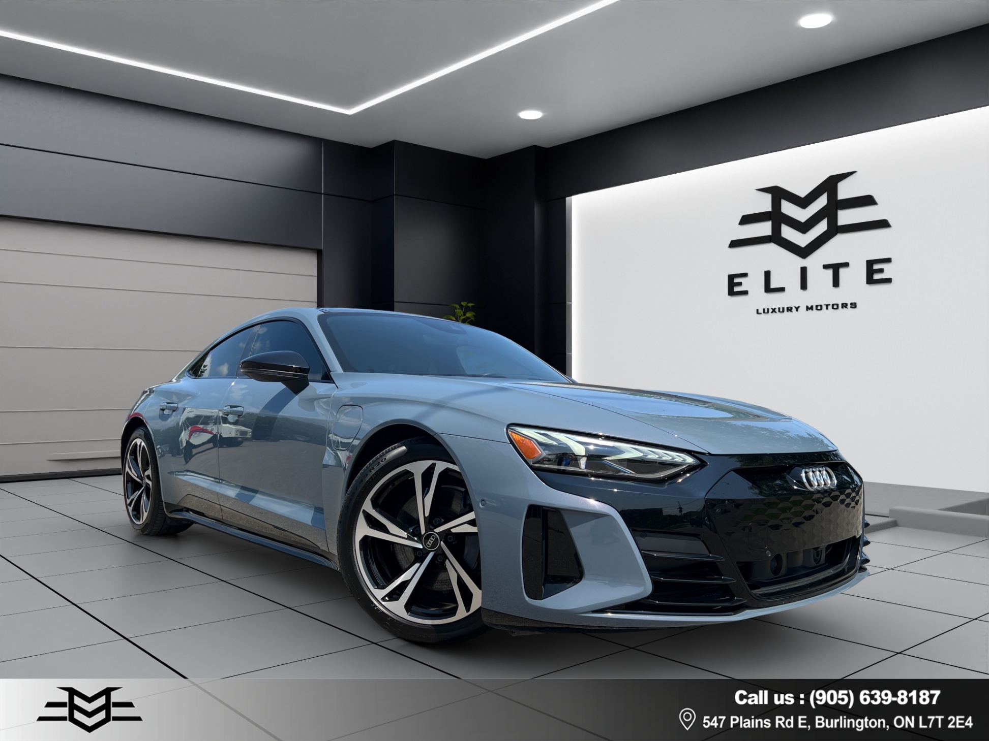 Gray 2022 Audi e-tron GT Sedan Automatic