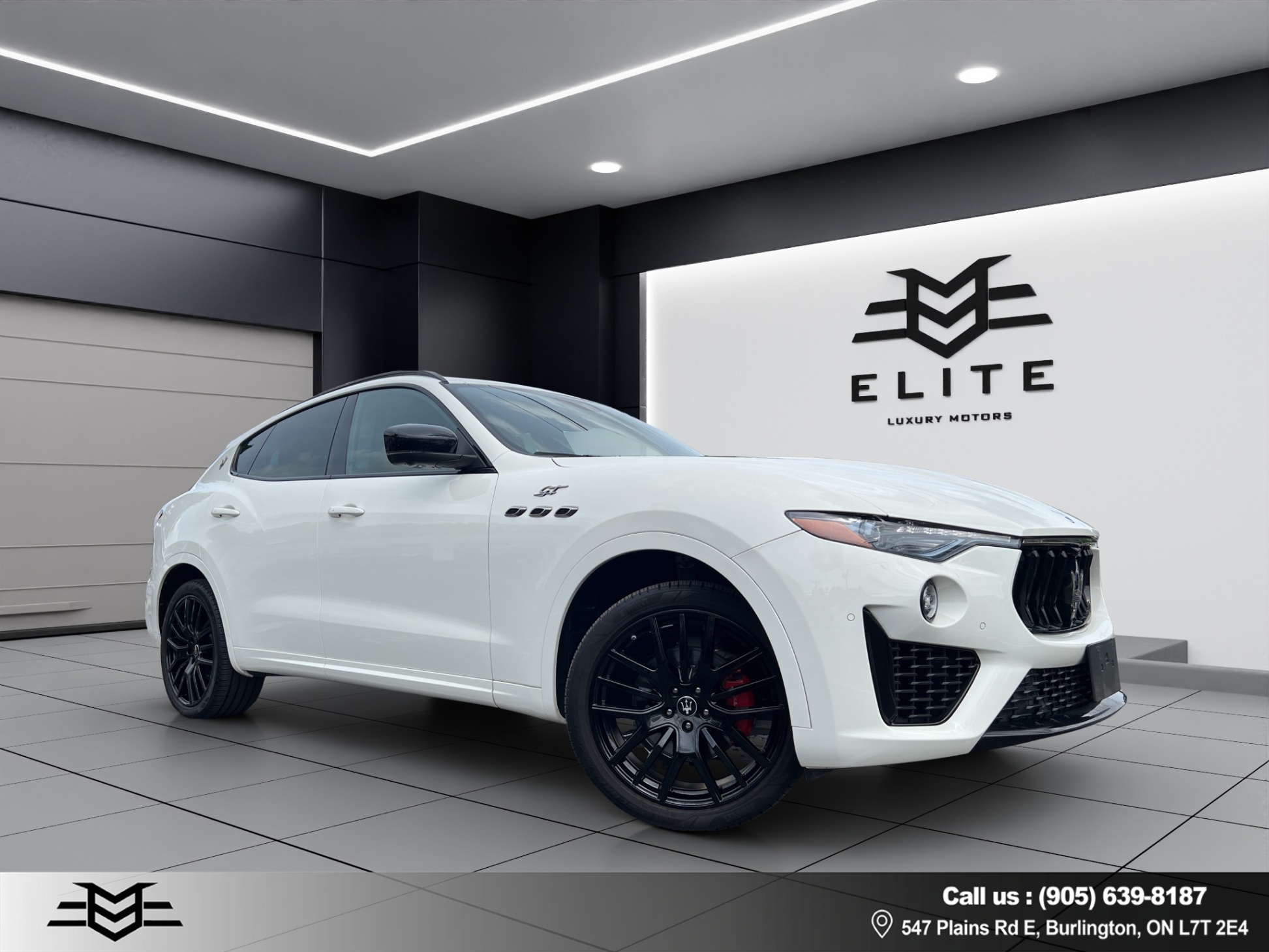 White 2022 Maserati Levante GT AWD SUV / Crossover All-Wheel Drive Automatic