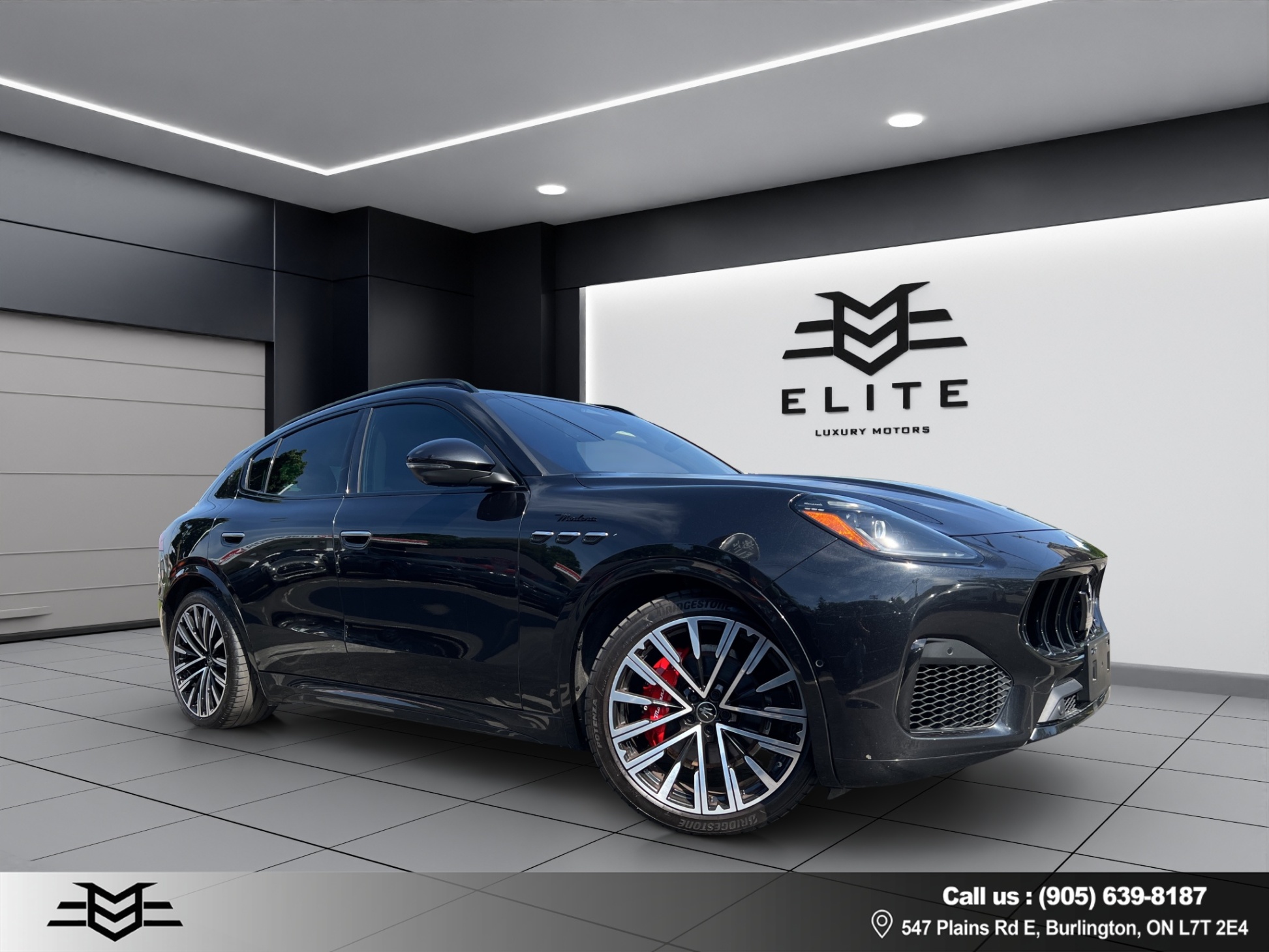 Black 2023 Maserati Grecale Modena AWD SUV / Crossover All-Wheel Drive Automatic