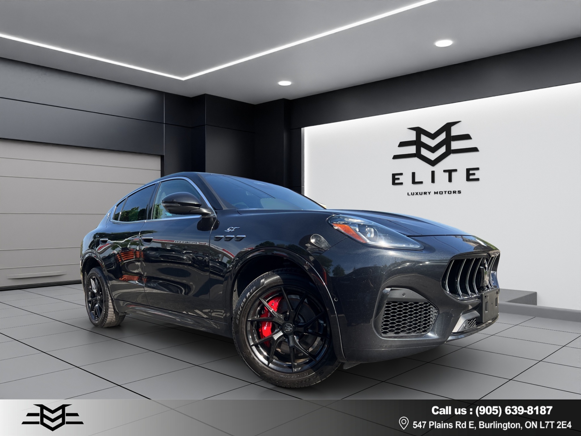 Black 2023 Maserati Grecale GT AWD SUV / Crossover All-Wheel Drive Automatic
