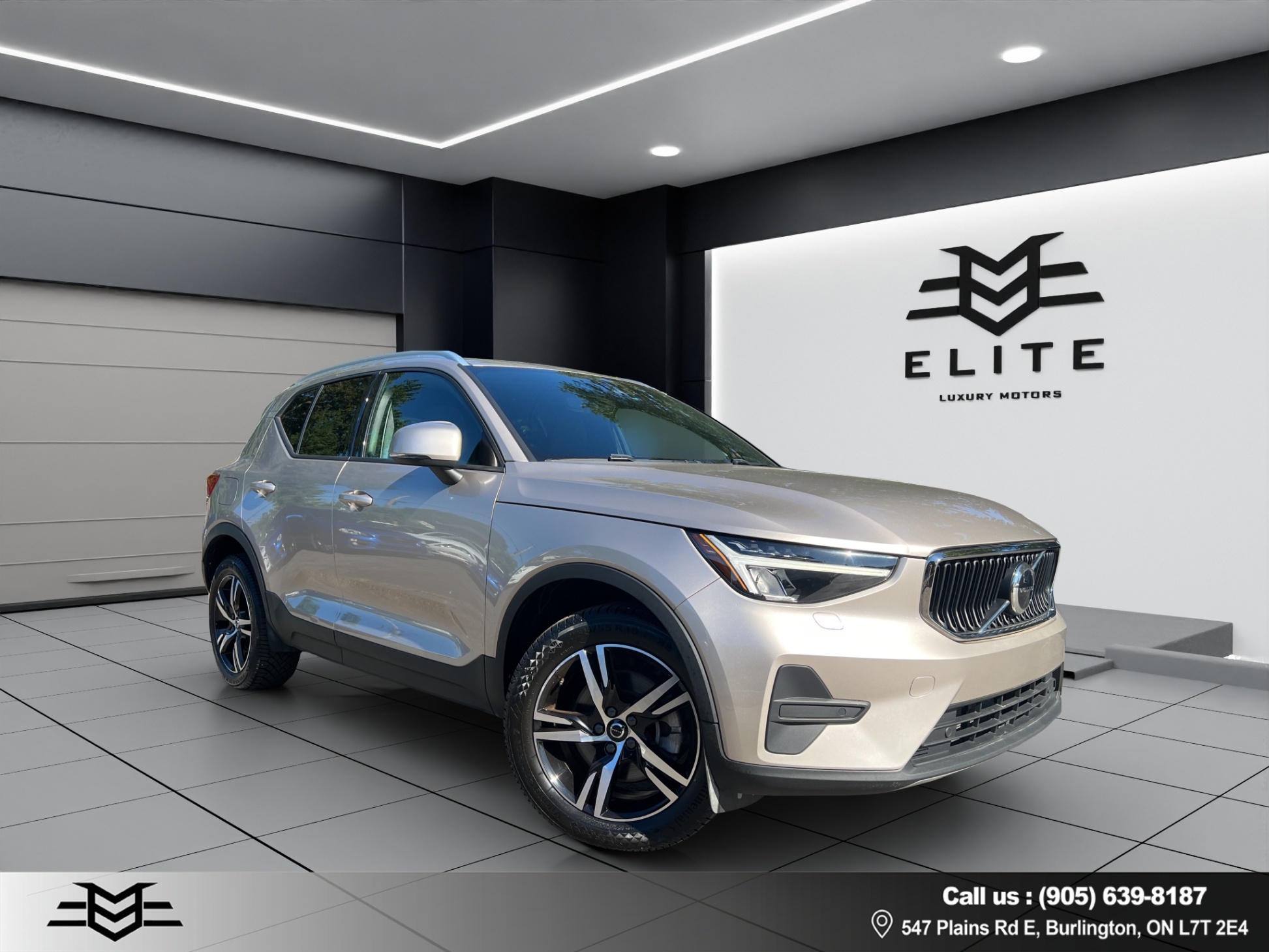 Brown (Tan) 2023 Volvo XC40 SUV / Crossover All-Wheel Drive Automatic