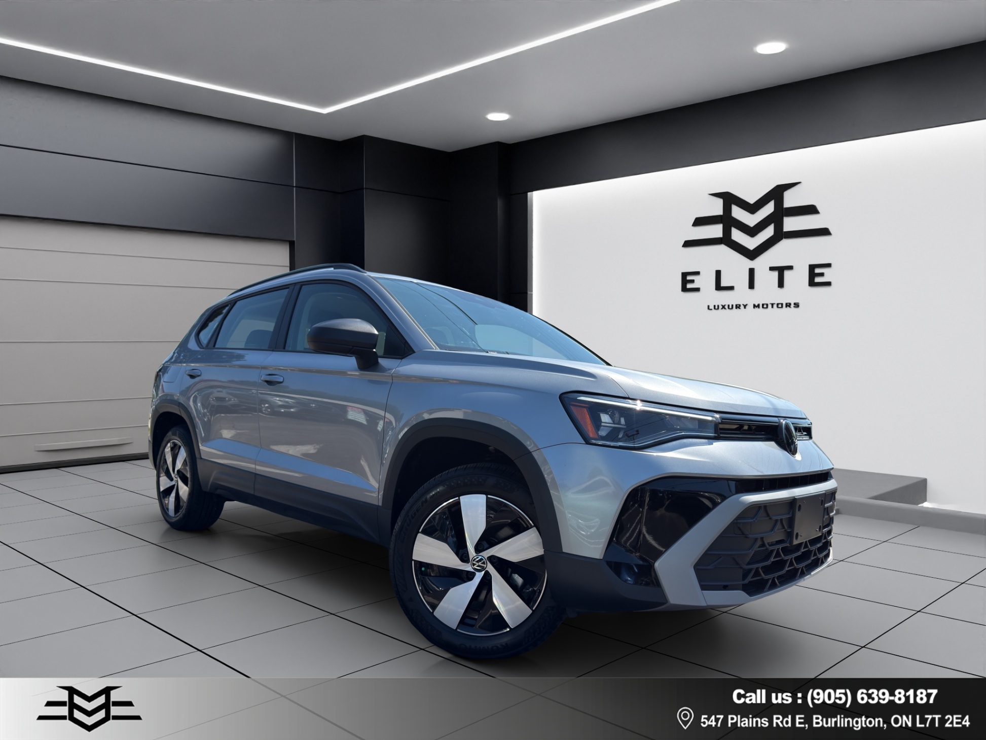 Gray 2025 Volkswagen Taos Automatic