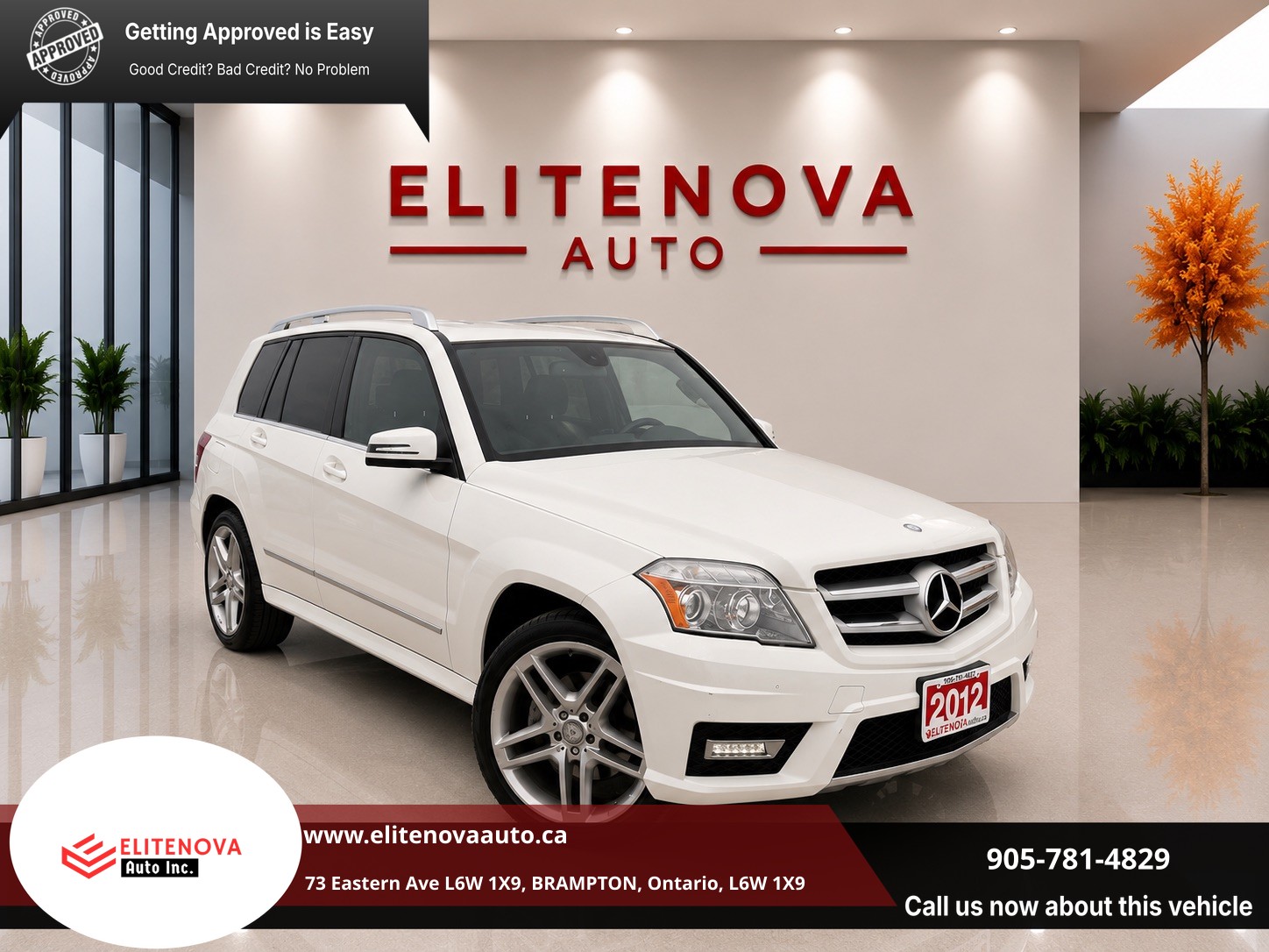 White 2012 Mercedes-Benz GLK SUV / Crossover All-Wheel Drive Automatic