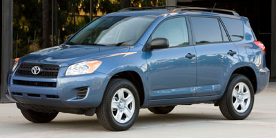 Red 2009 Toyota RAV4 SUV / Crossover Four-Wheel Drive Automatic