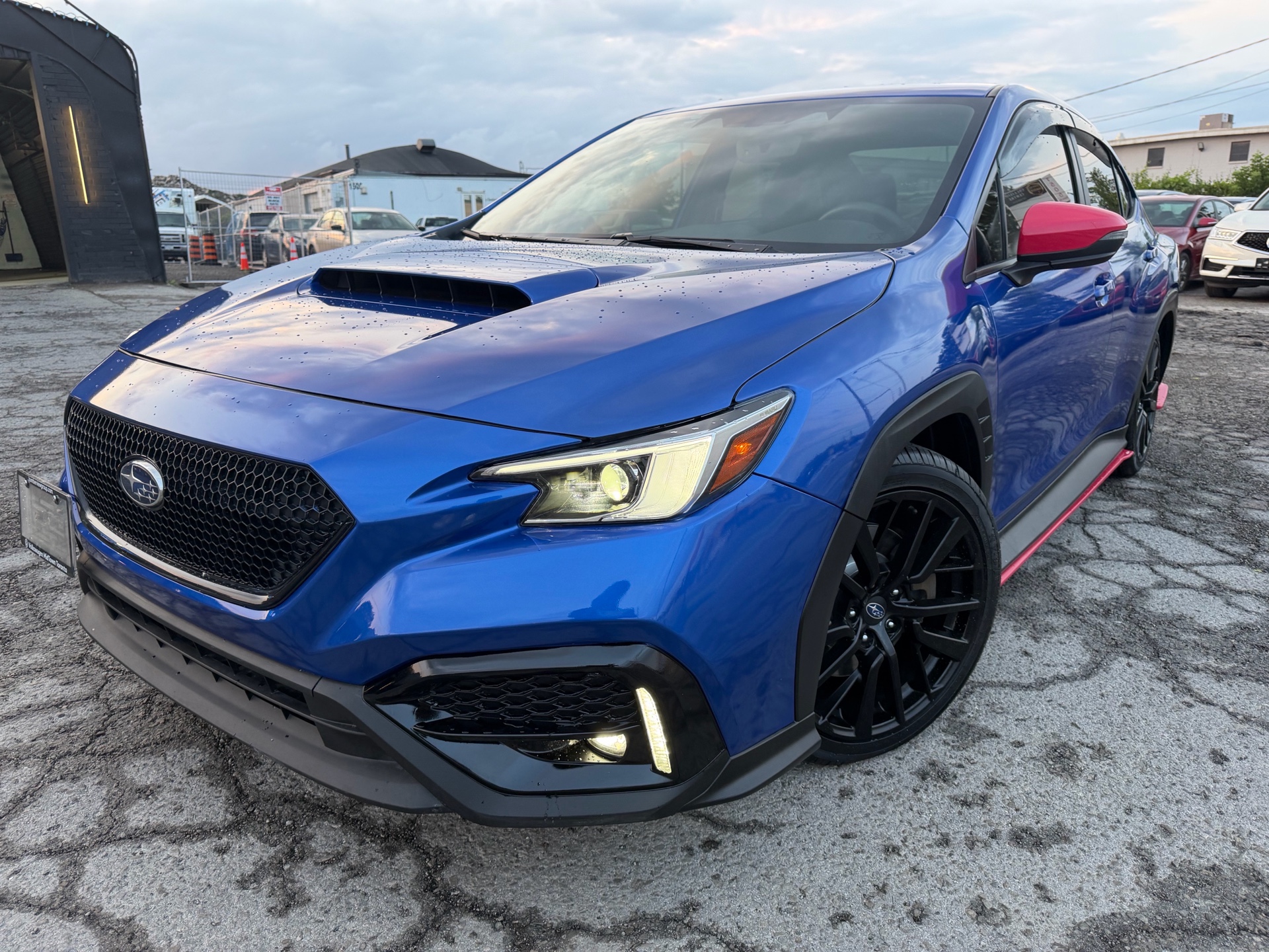 Blue 2022 Subaru WRX Sedan Automatic