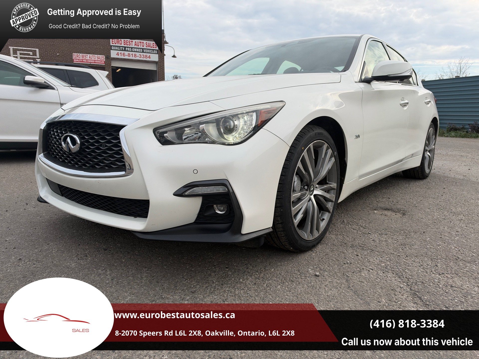 2018 INFINITI Q50 3.0t Luxe AWD