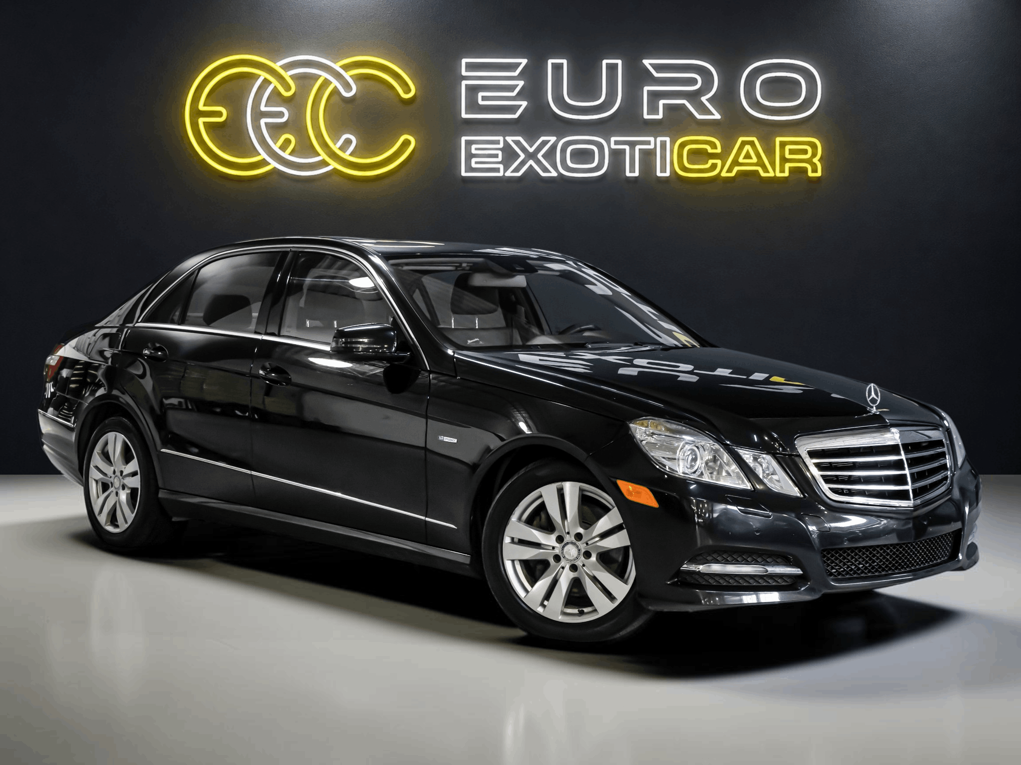 Black 2012 Mercedes-Benz E-Class Sedan  Automatic