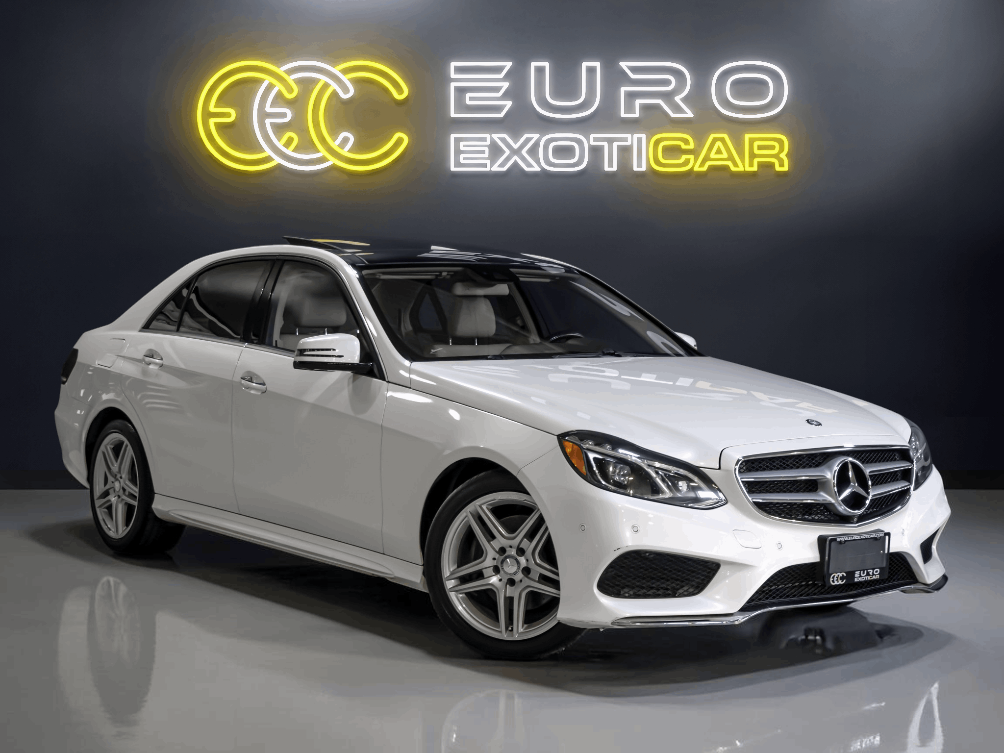 White 2014 Mercedes-Benz E-Class Sedan Automatic