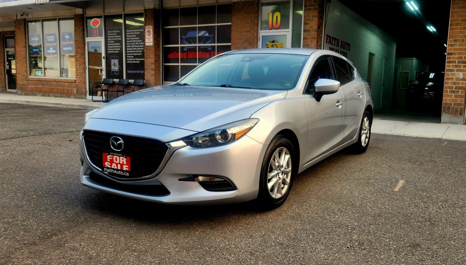 Silver 2018 Mazda MAZDA3 Sport Hatchback Automatic