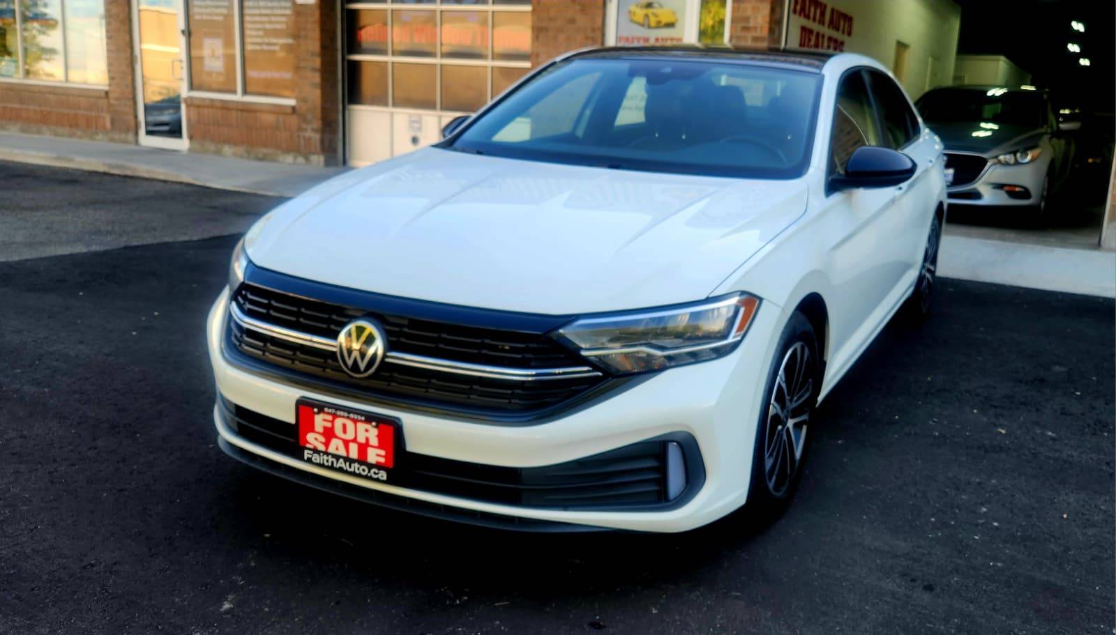 White 2023 Volkswagen Jetta Sedan Automatic
