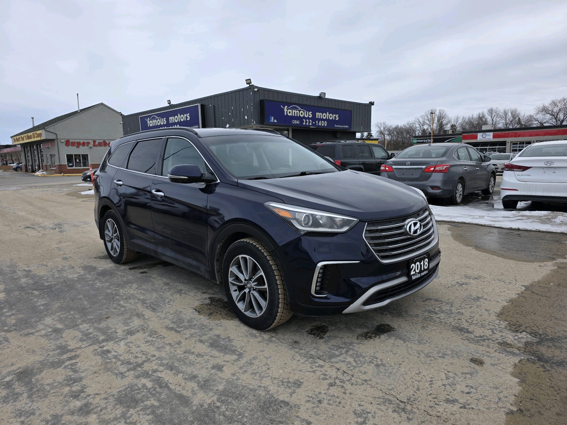 Blue 2018 Hyundai Santa Fe XL SUV / Crossover Automatic