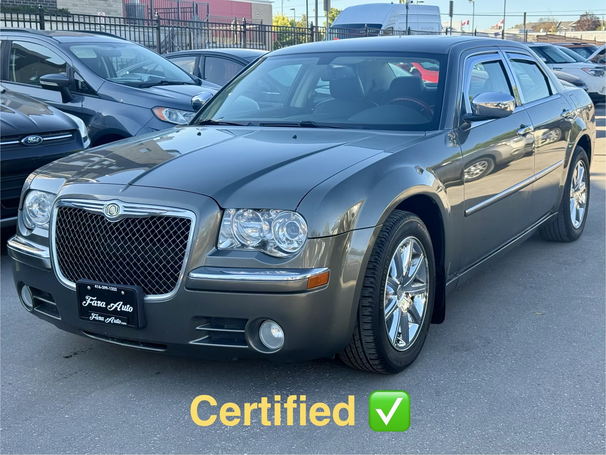 Gray 2009 Chrysler 300 Sedan Rear-Wheel Drive Automatic