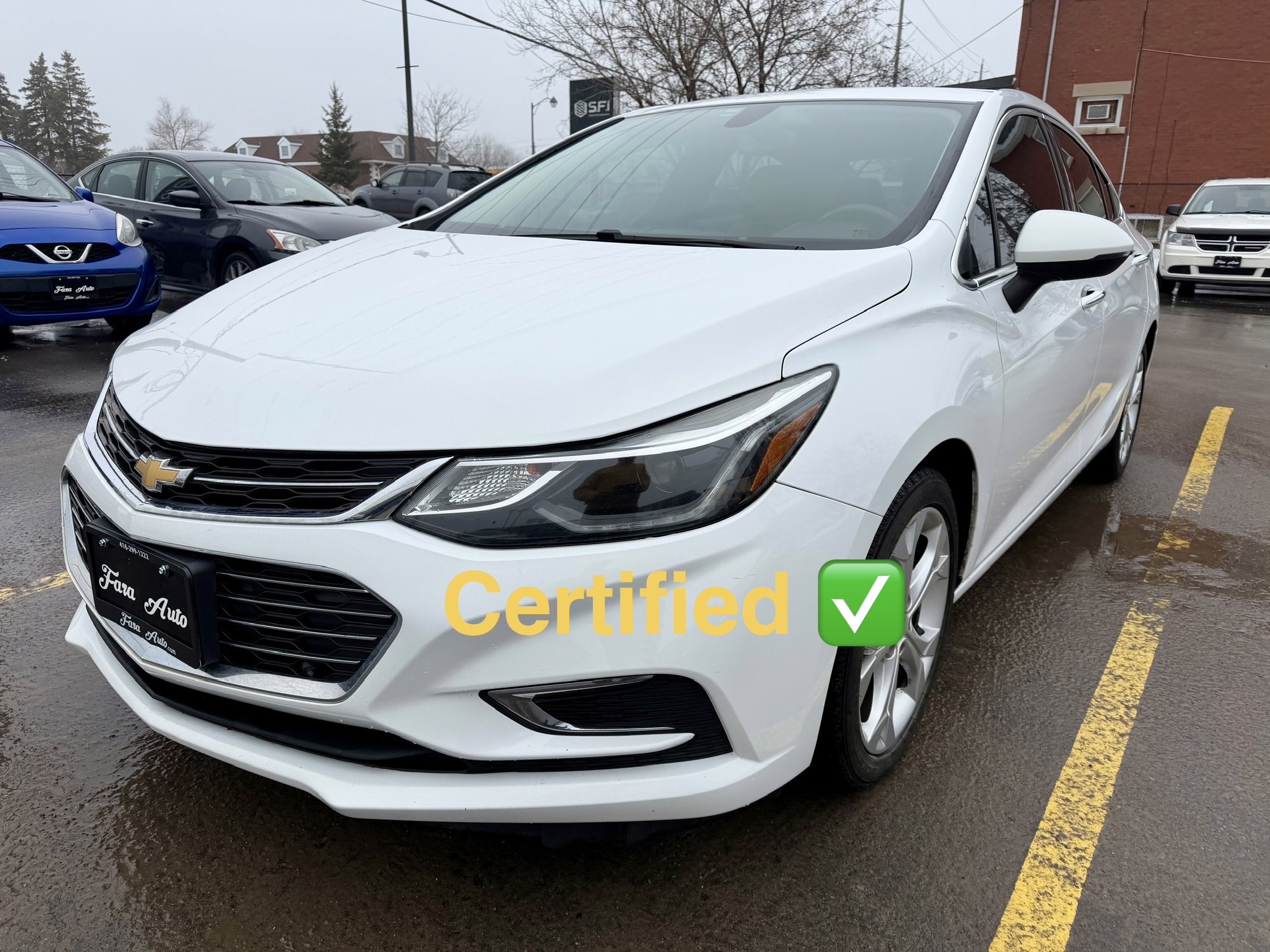 2018 Chevrolet Cruze Premier Sedan FWD