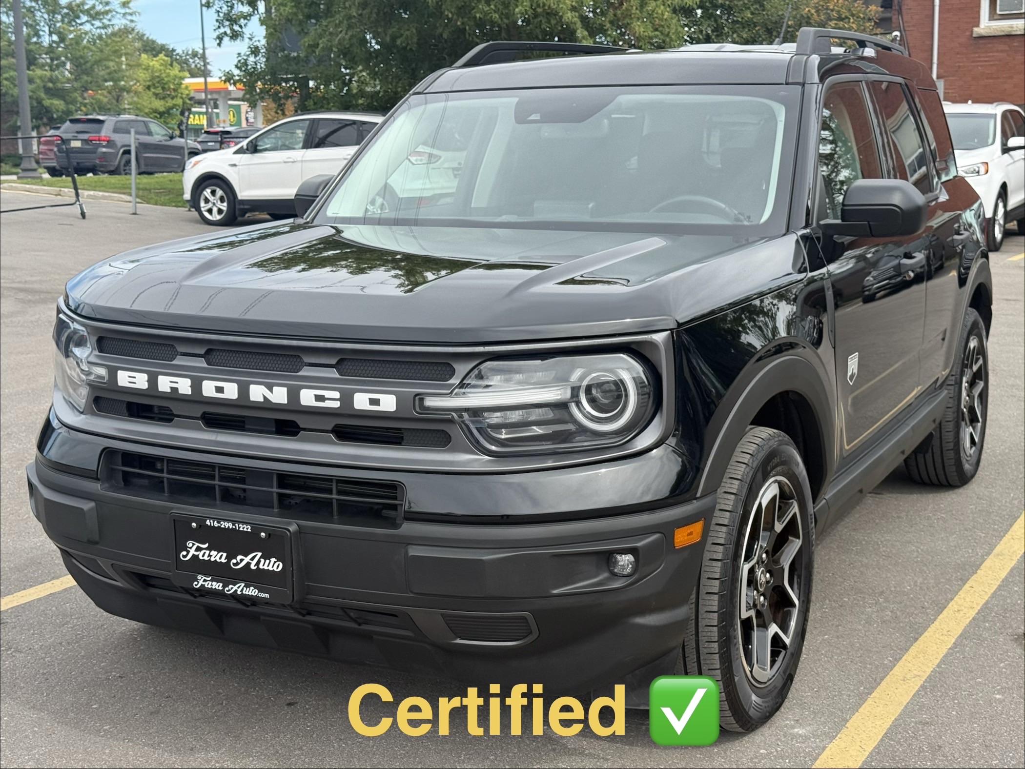 Black 2021 Ford Bronco Sport SUV / Crossover All-Wheel Drive Automatic