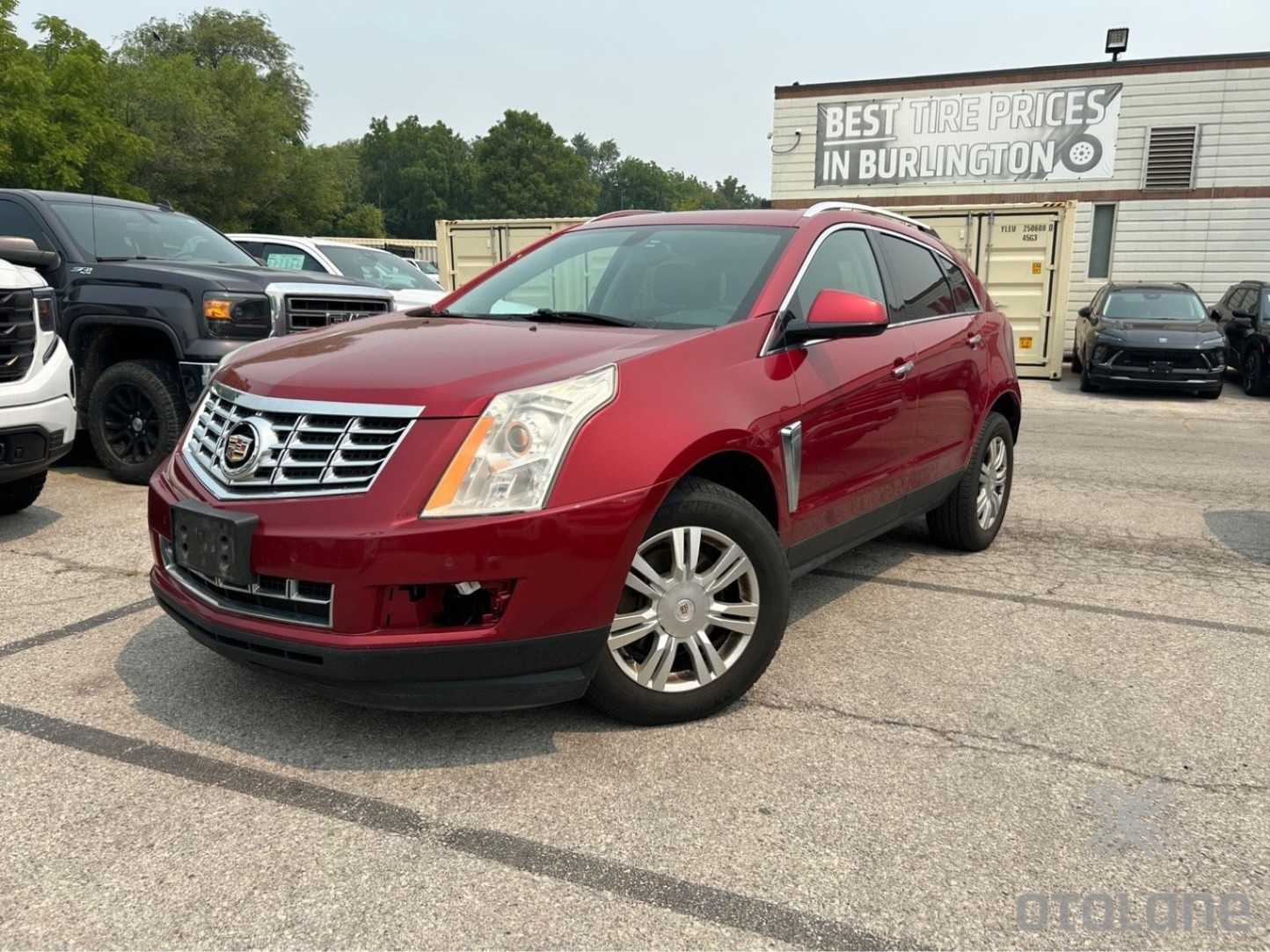 Red 2015 Cadillac SRX SUV / Crossover All-Wheel Drive Automatic