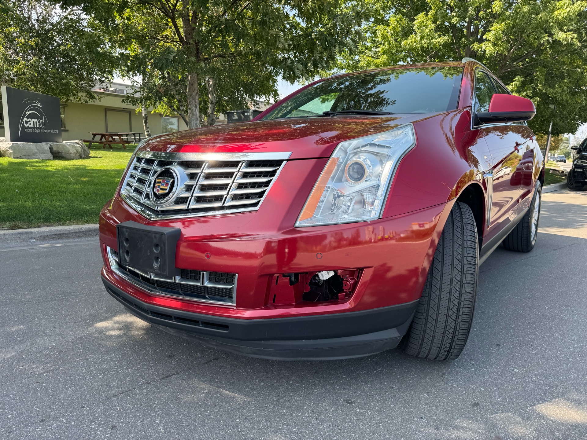 Red 2015 Cadillac SRX SUV / Crossover All-Wheel Drive Automatic