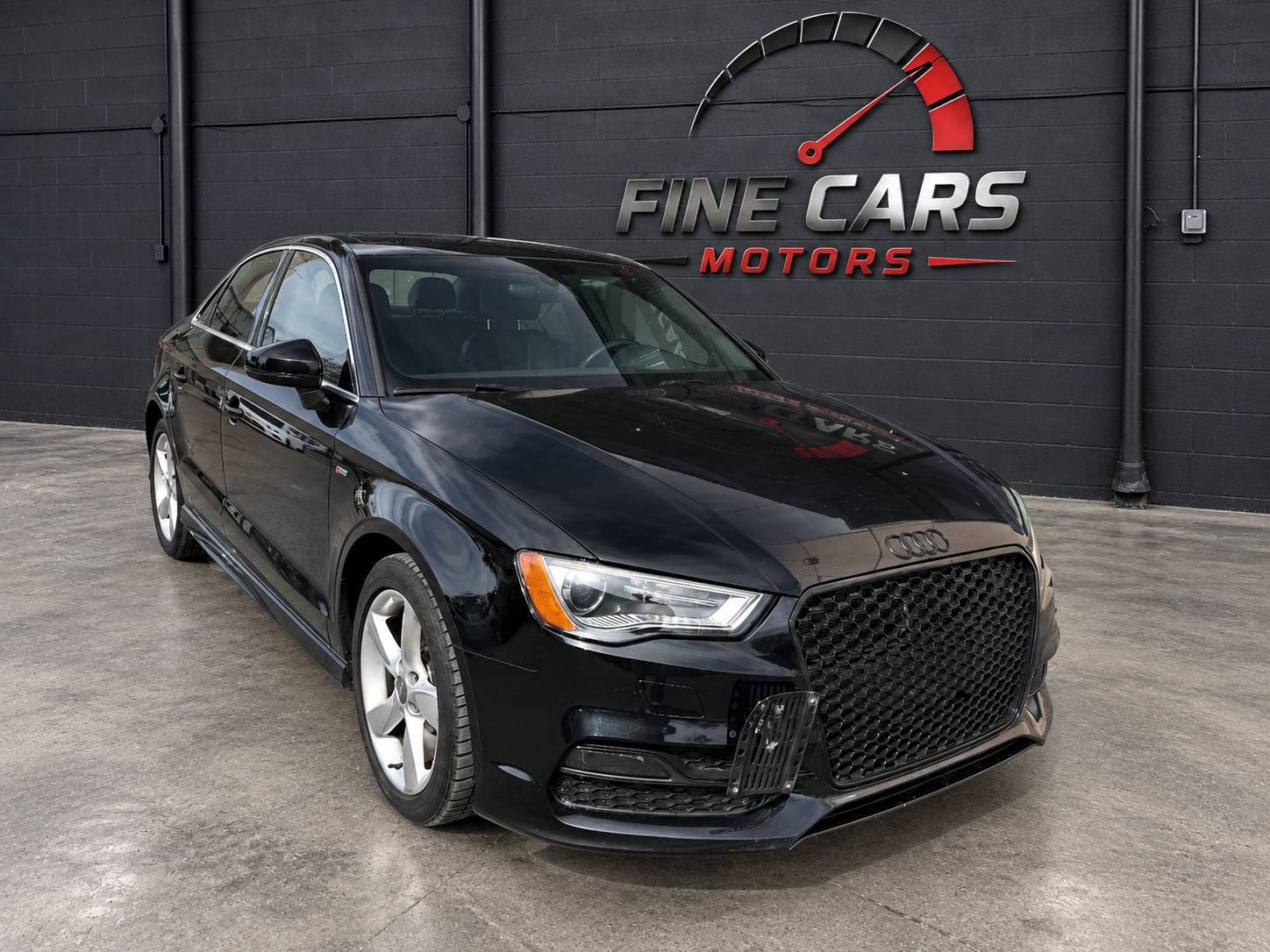 Black 2015 Audi A3 Sedan Automatic