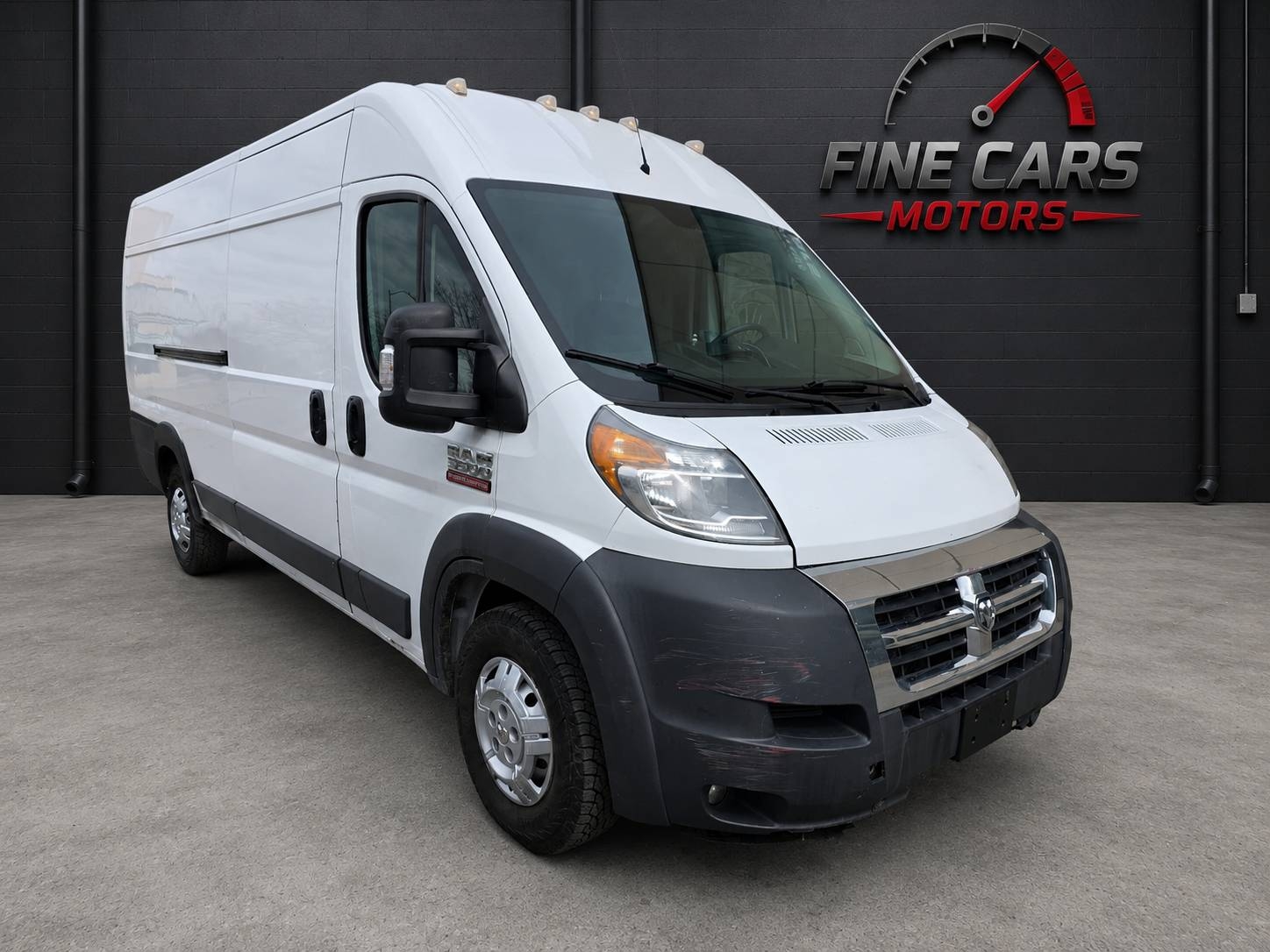 White 2016 RAM ProMaster 3500 159 High Roof Extended Cargo Van Van Front-Wheel Drive Automatic